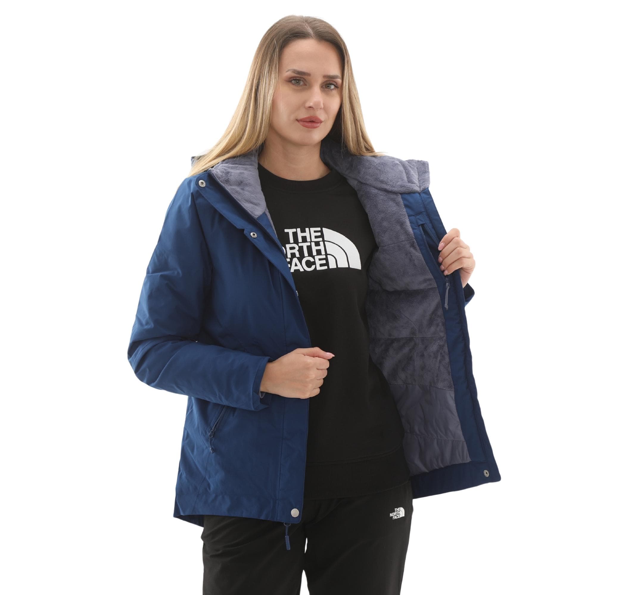 The North Face The North Face W Inlux Insulated Jacket - Eu Kadın Mont Lacivert - 4