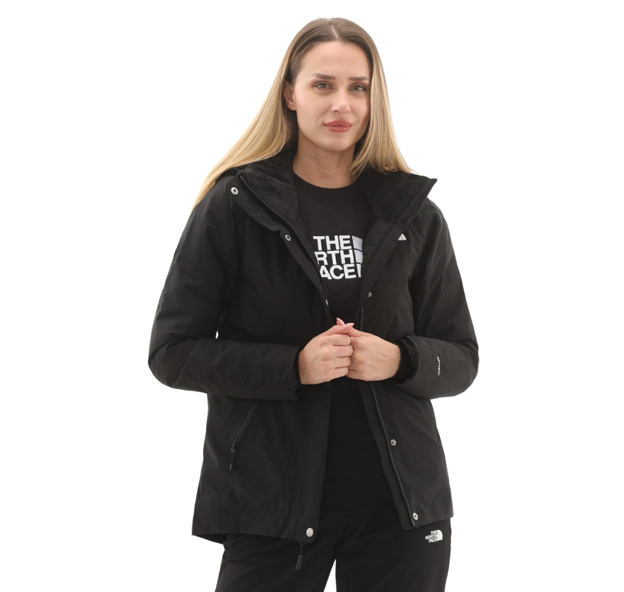 The North Face The North Face W Inlux Insulated Jacket - Eu Kadın Mont Siyah - 2