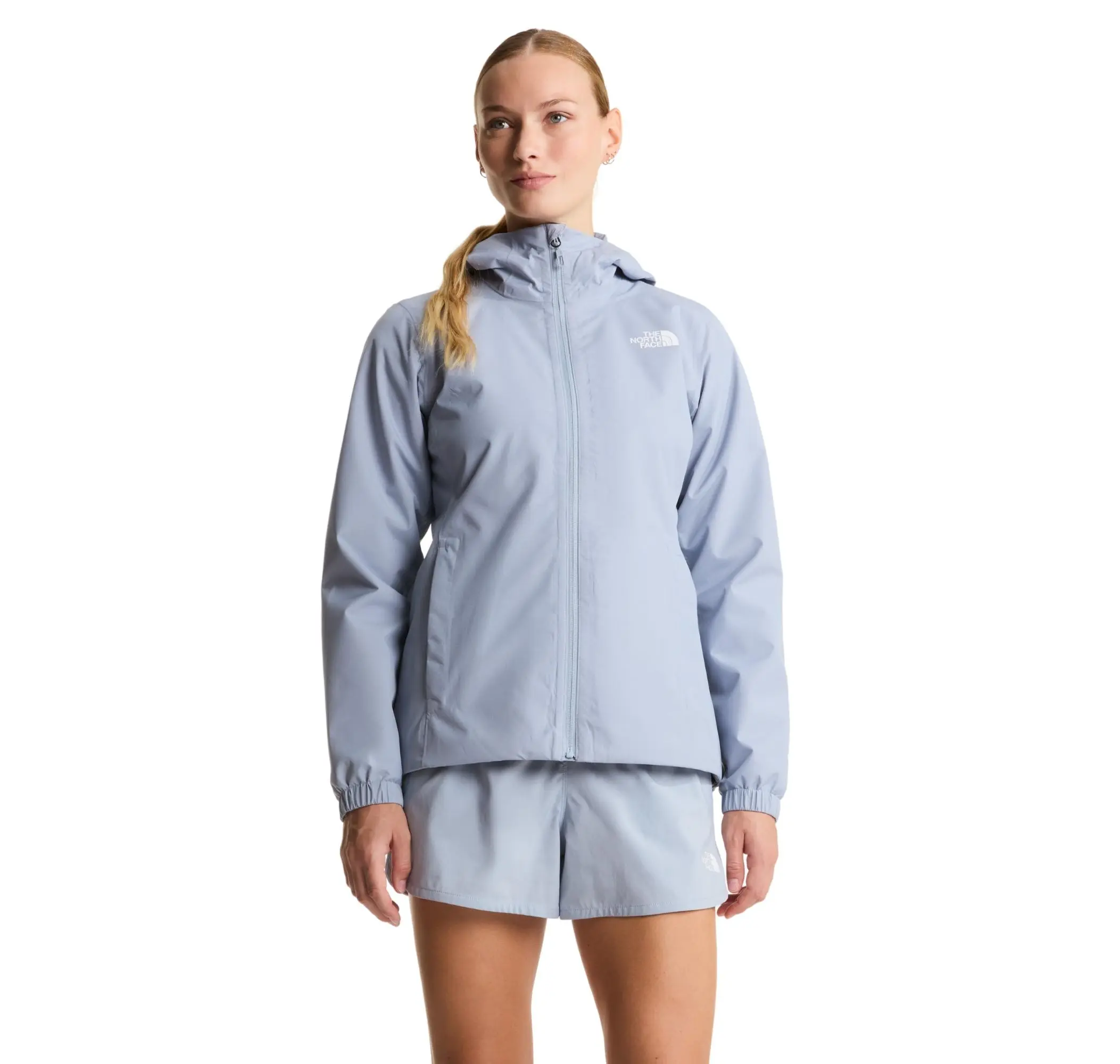 The North Face W Quest Jacket Kadın Yağmurluk-Rüzgarlık Açık Mavi - 1