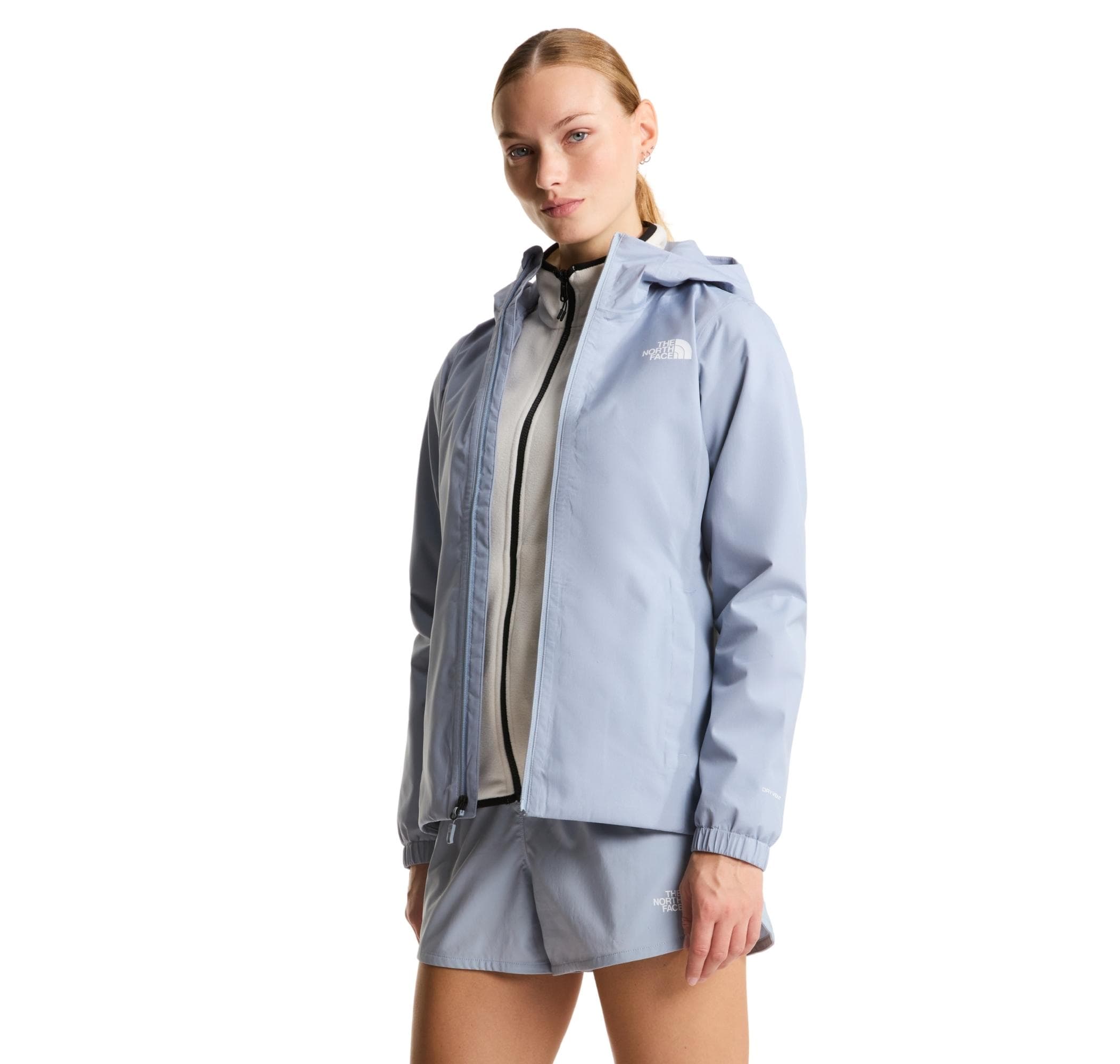The North Face W Quest Jacket Kadın Yağmurluk-Rüzgarlık Açık Mavi - 3