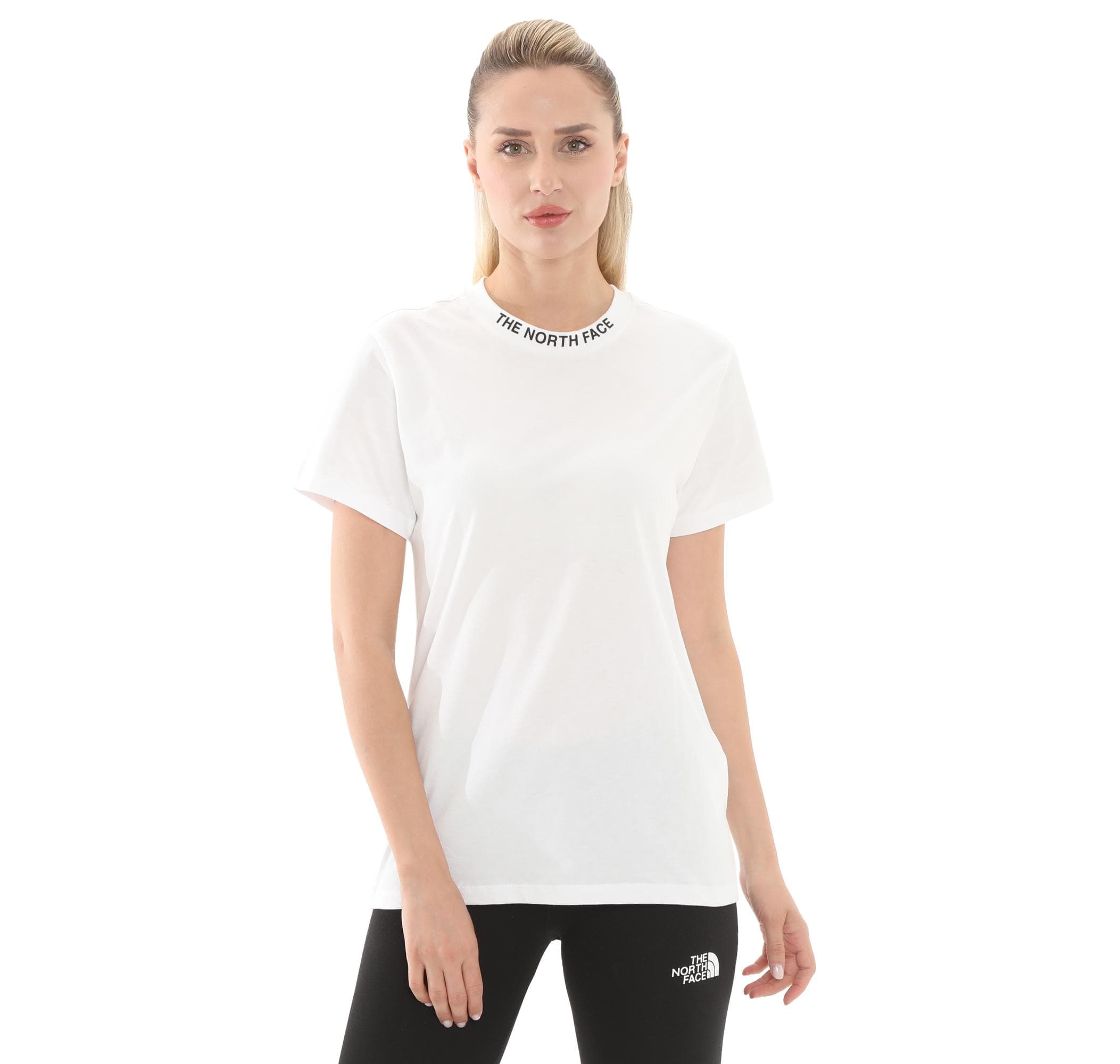 The North Face The North Face W Ss Zumu Relaxed Tee Kadın T-Shirt Beyaz