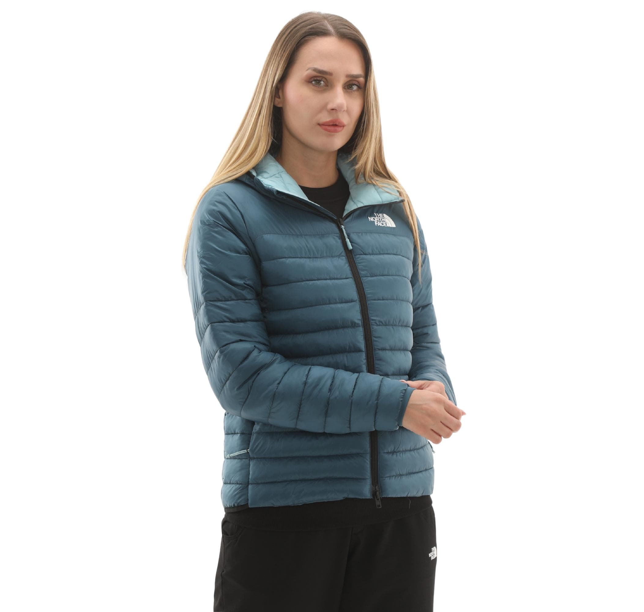 The North Face The North Face W Terra Peak Hoodıe Kadın Ceket Mavi - 3