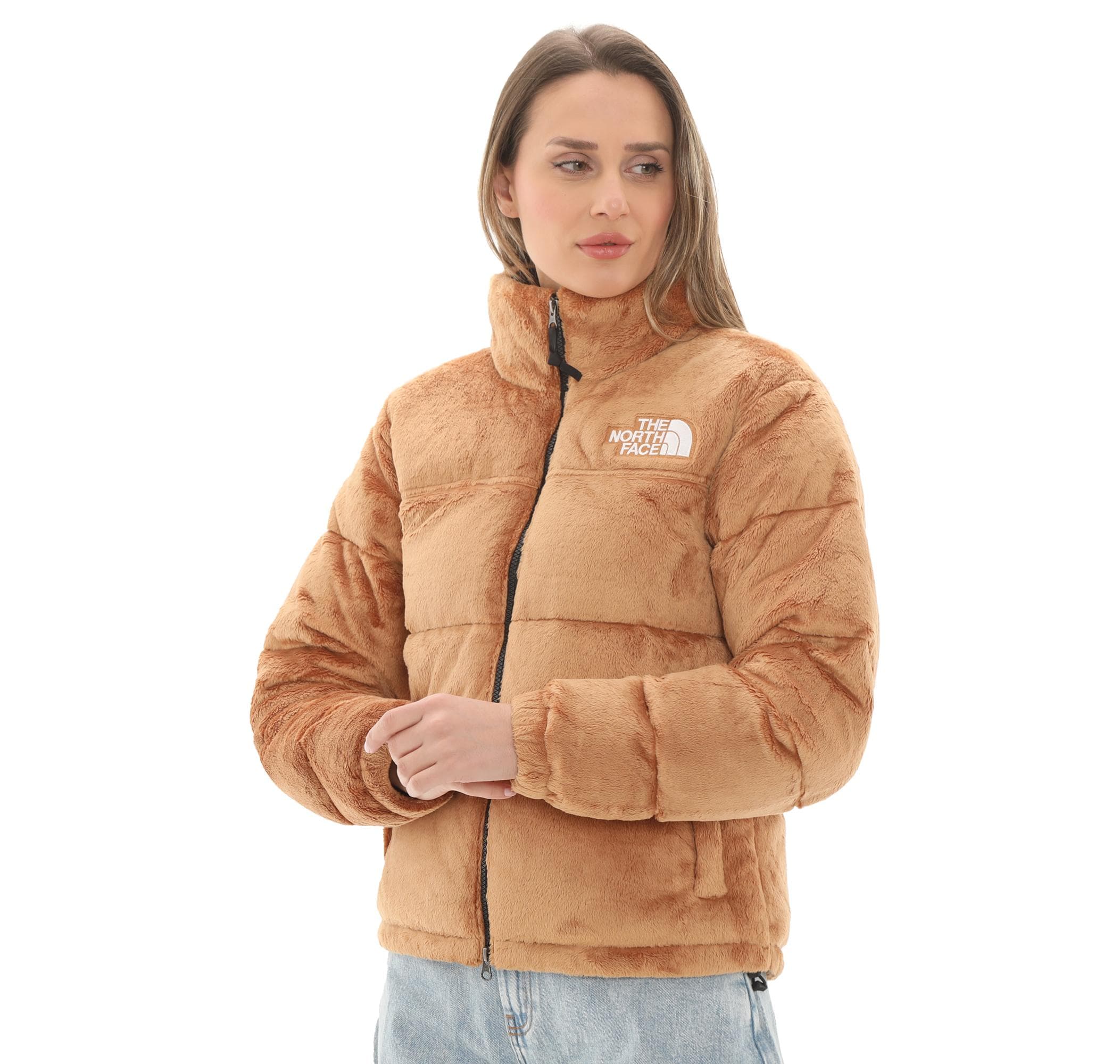 The North Face The North Face W Versa Velour Nuptse Jacket Kadın Mont Kahve - 2