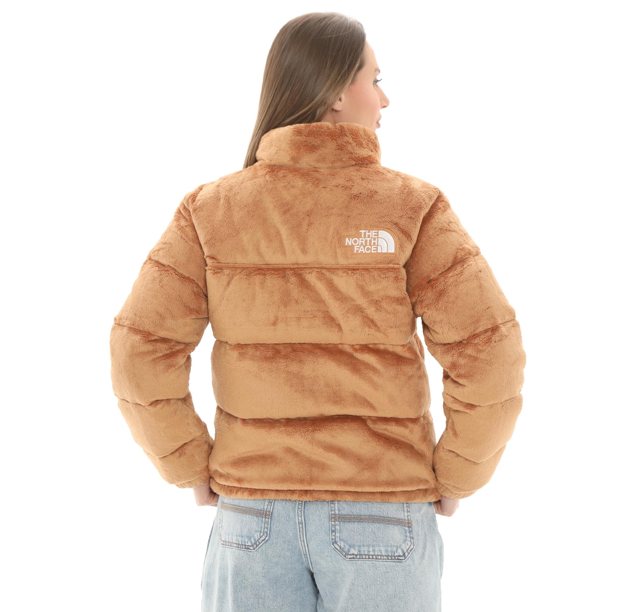 The North Face The North Face W Versa Velour Nuptse Jacket Kadın Mont Kahve - 4