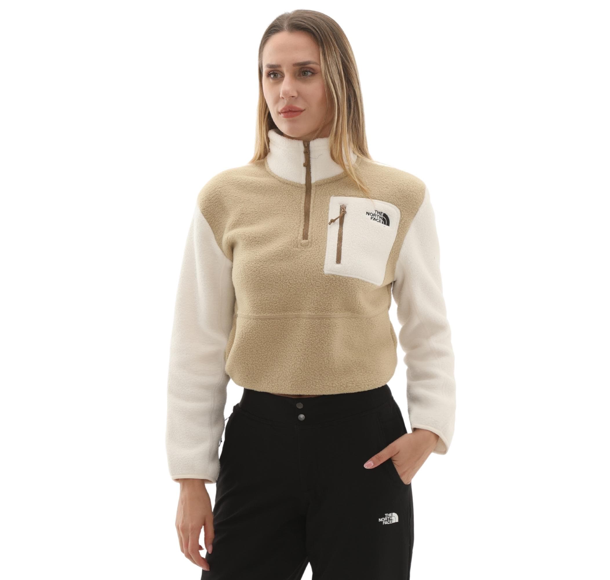 The North Face The North Face W Yumıorı 1-4 Zıp Kadın Sweatshirt Sütlü Kahve - 5