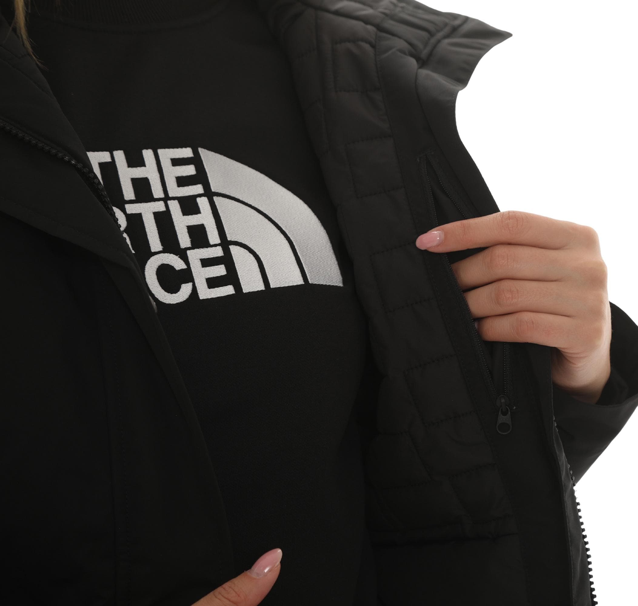 The North Face The North Face W Zaneck Parka Kadın Mont Siyah - 6