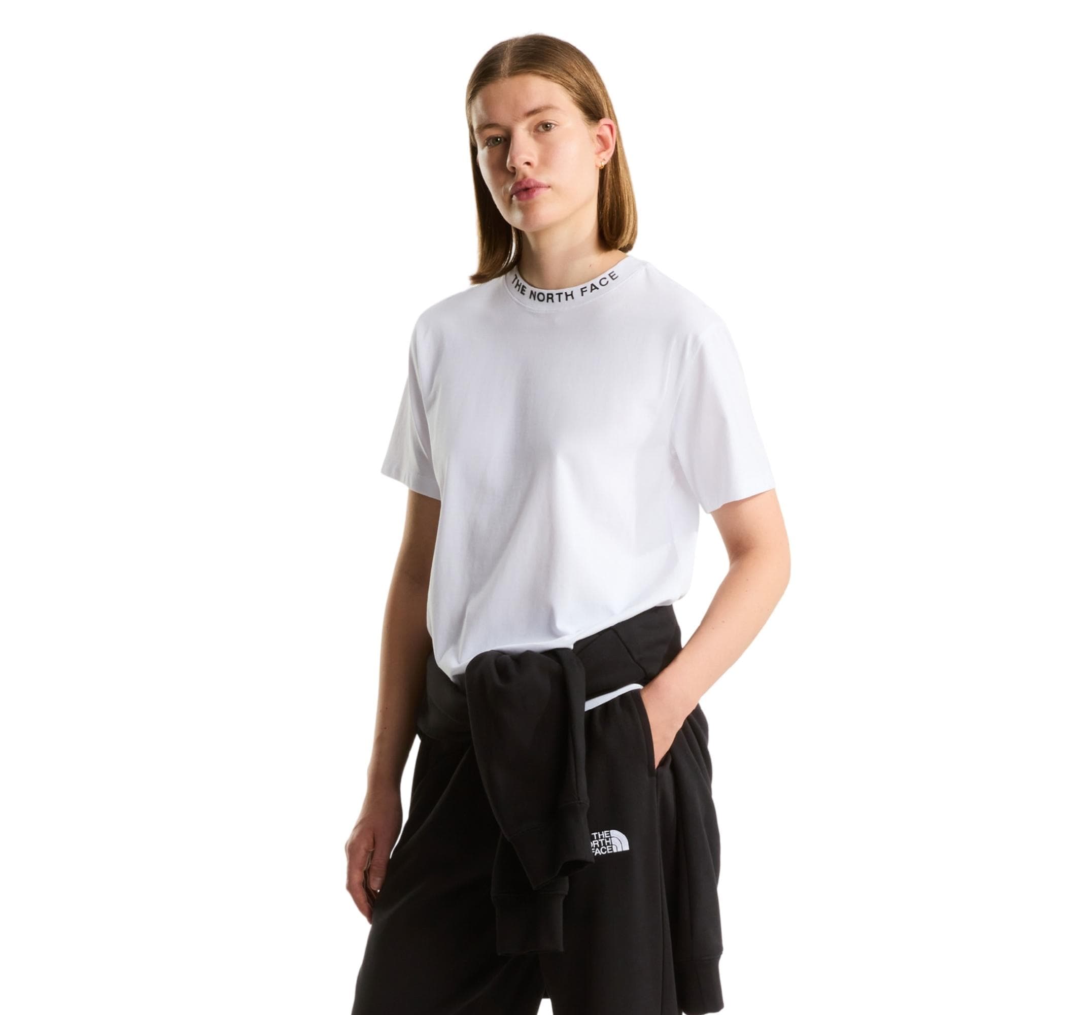 The North Face The North Face W Zumu Relaxed Short Sleeve Tee-Graphıc Kadın T-Shirt Beyaz - 2