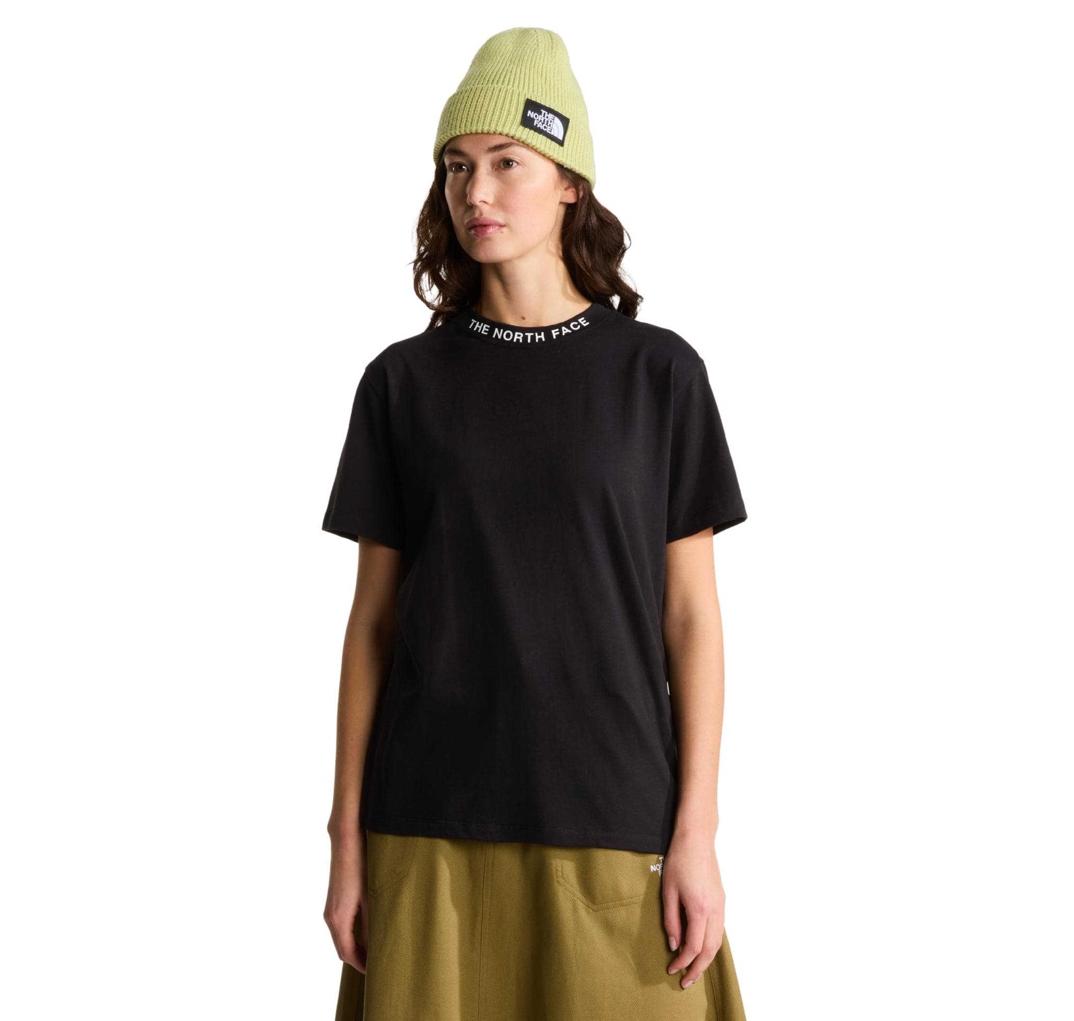 The North Face The North Face W Zumu Relaxed Short Sleeve Tee-Graphıc Kadın T-Shirt Siyah