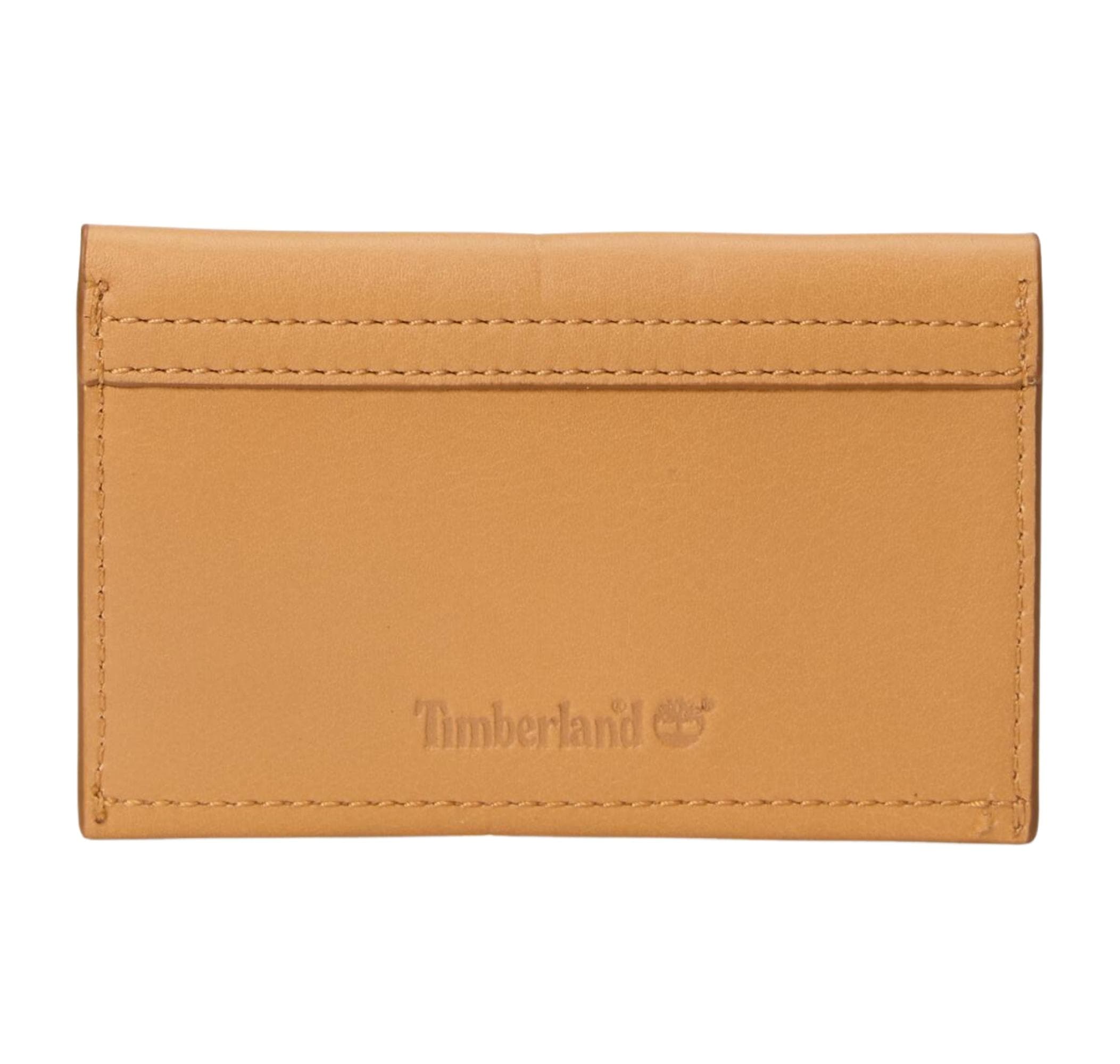 Timberland Timberland Acadia Leather Card Holder Cüzdan Kahve - 2