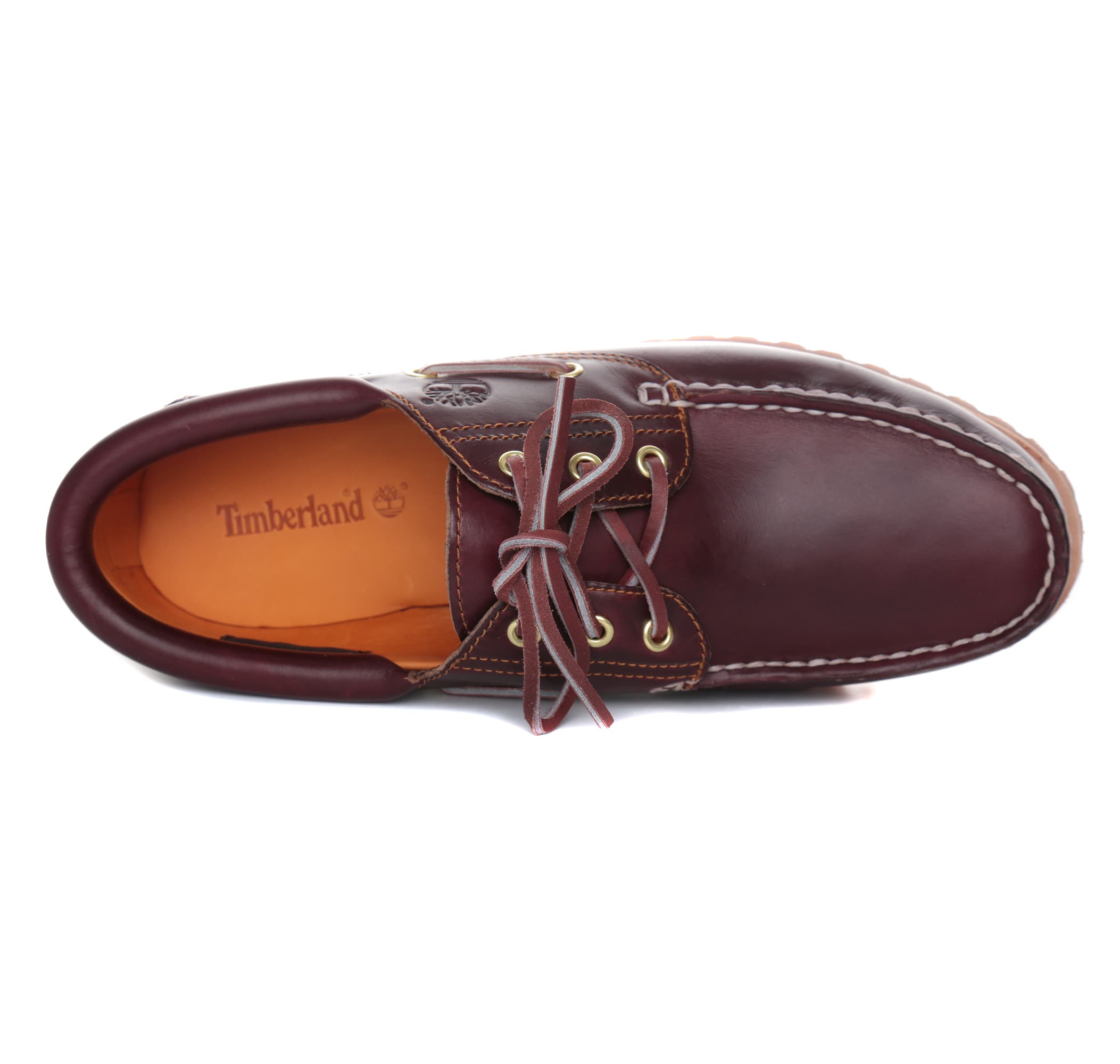 Timberland Timberland Authentic Boat Shoe Erkek Spor Ayakkabı Bordo - 5