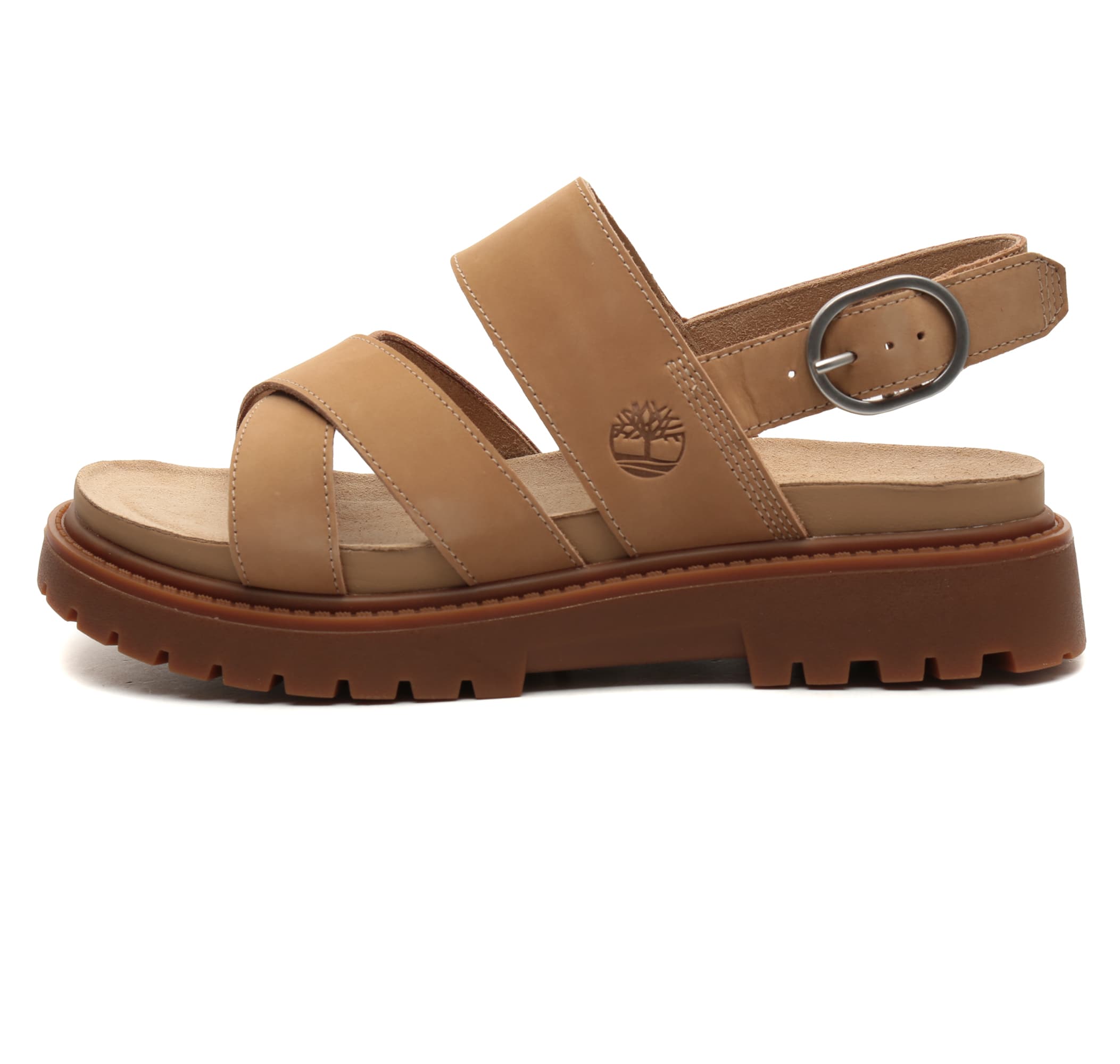 Timberland Timberland Backstrap Sandal Kadın Sandalet Kahve - 2