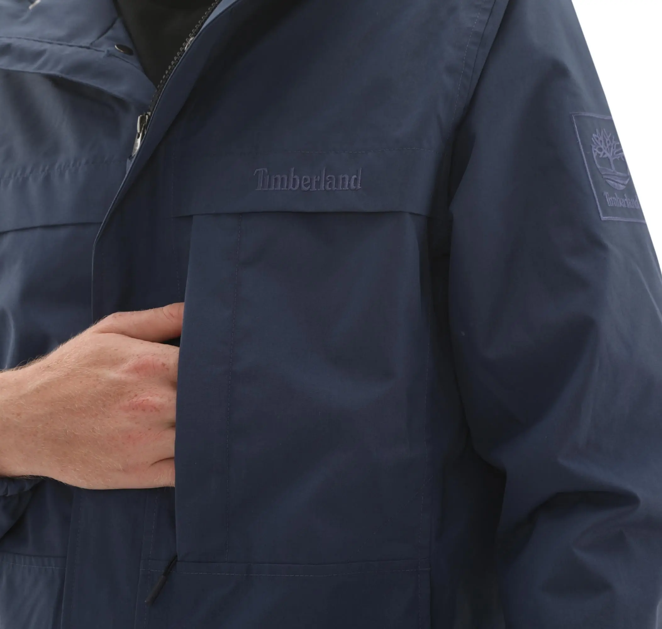 Timberland Timberland Benton Waterproof Shell Jacket Erkek Ceket Lacivert - 6