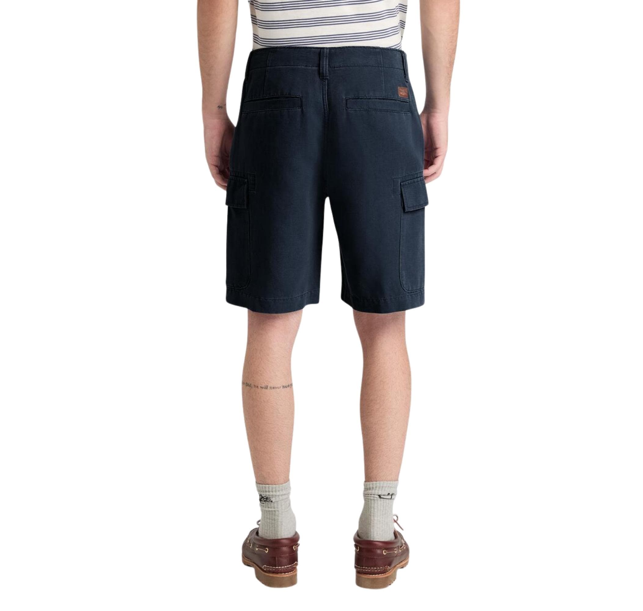 Timberland Timberland Brooklıne Cotton Linen Cargo Short Erkek Şort Ve Kapri Lacivert - 2