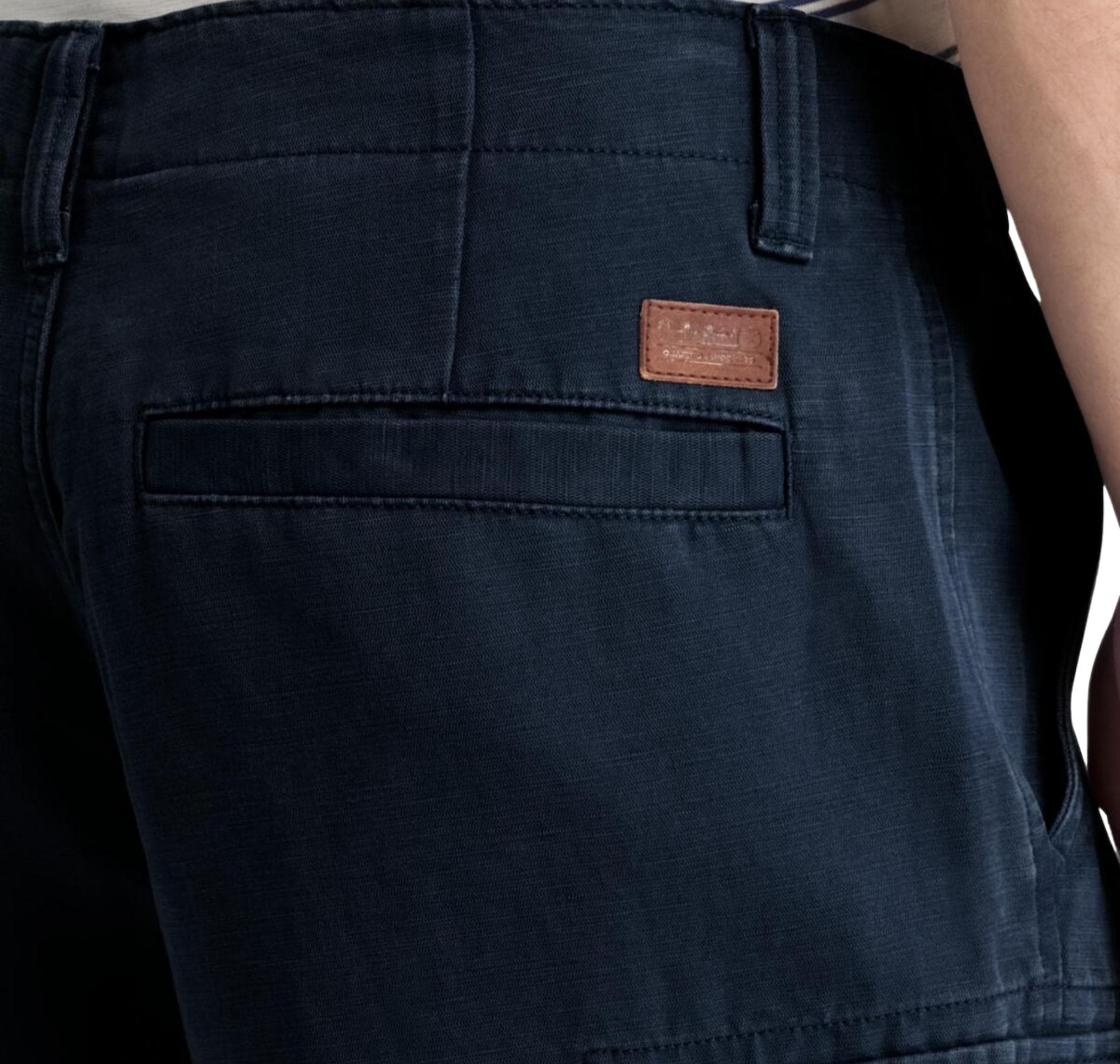 Timberland Timberland Brooklıne Cotton Linen Cargo Short Erkek Şort Ve Kapri Lacivert - 3
