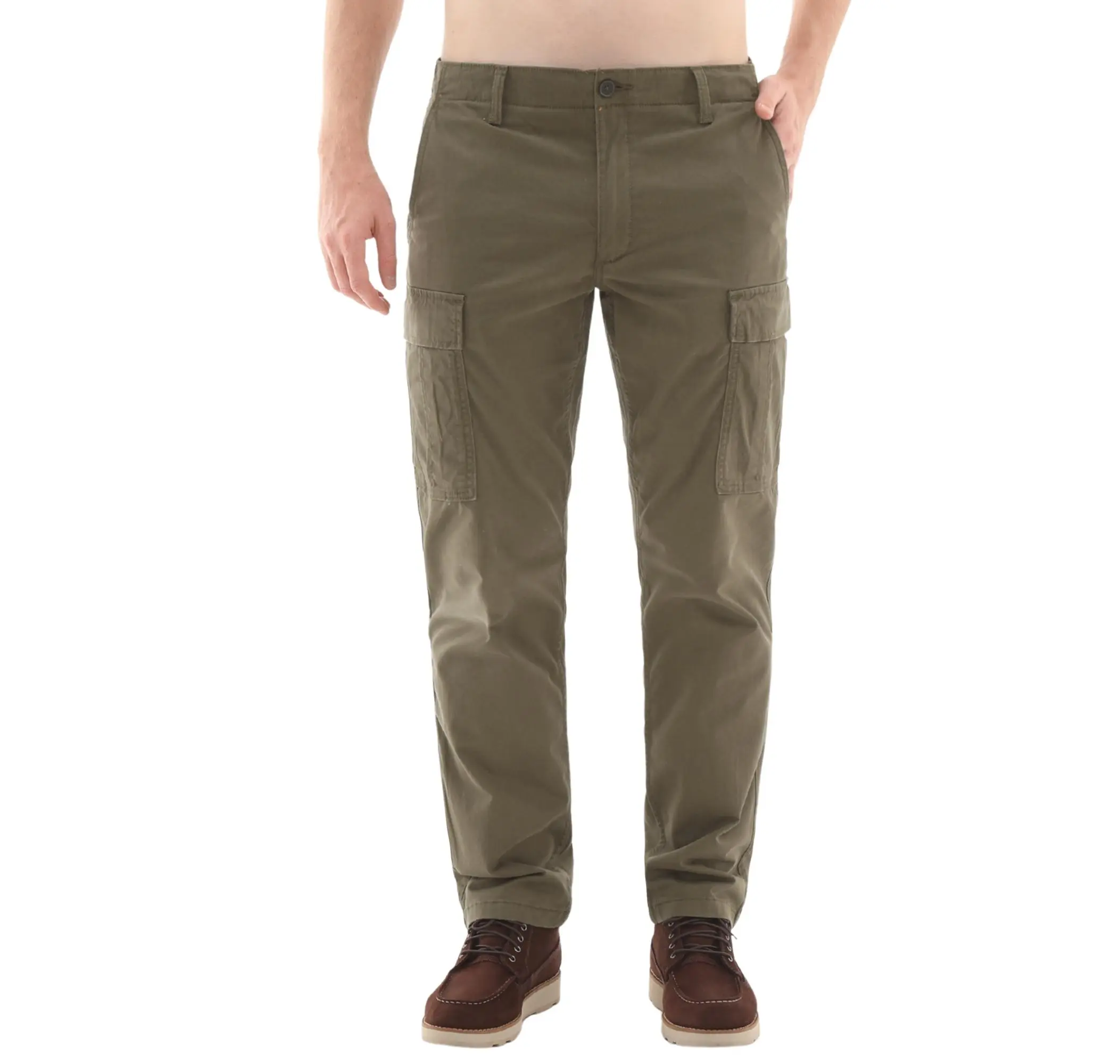 Timberland Timberland Brooklıne Twill Cargo Pant Erkek Pantolon Kahve
