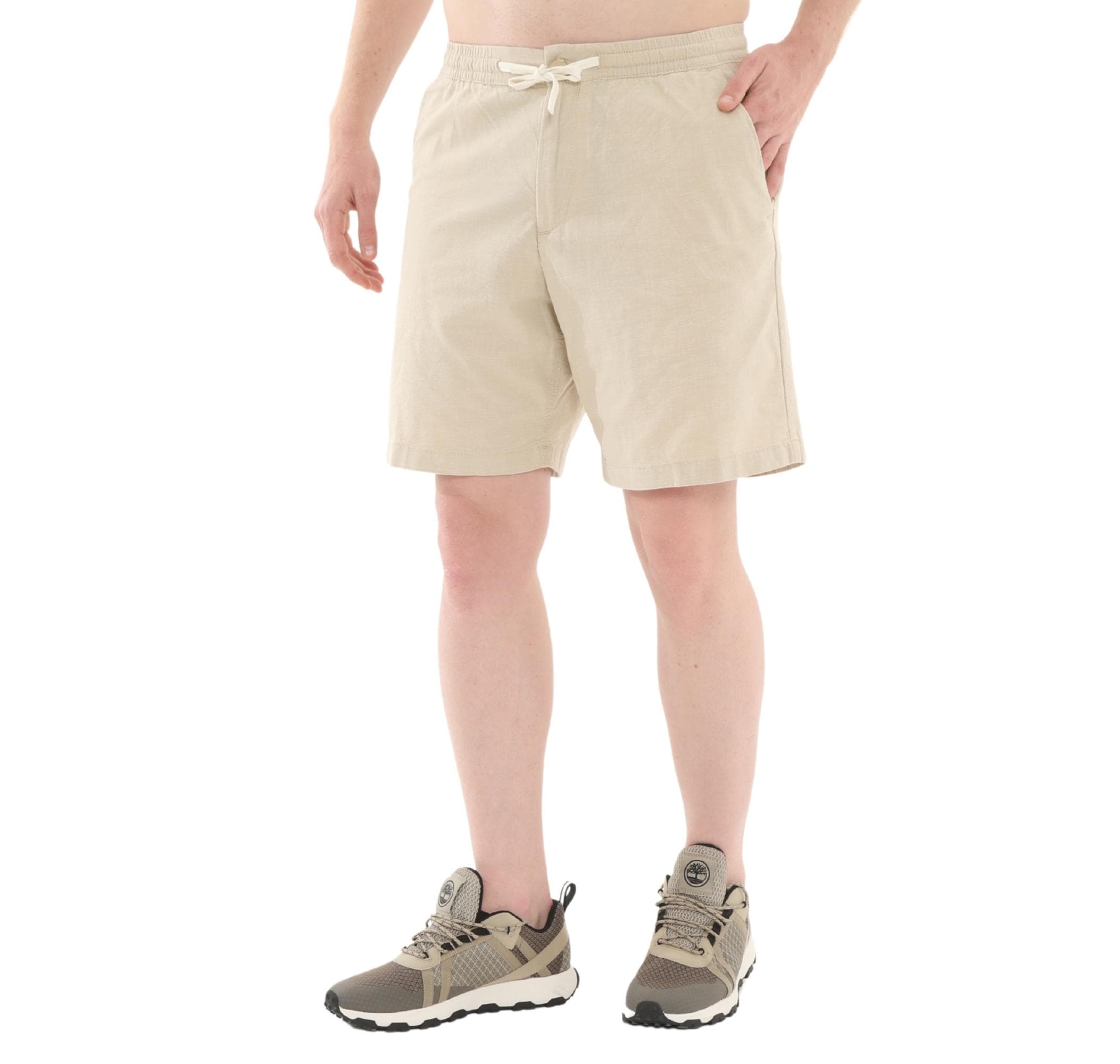 Timberland Timberland Claremont Cotton Short Erkek Şort Ve Kapri Krem - 2