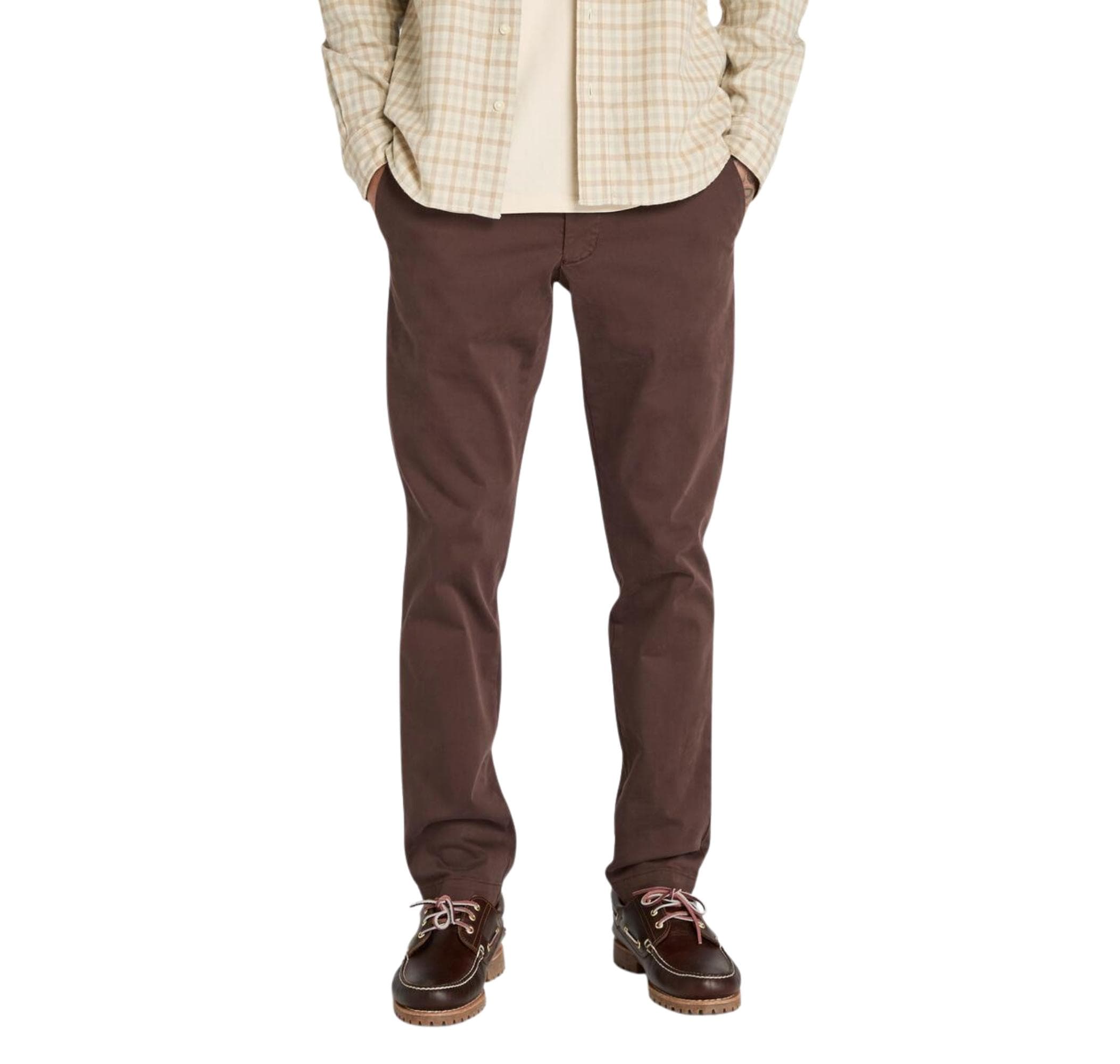 Timberland Timberland Claremont Garment Dyed Chino Pant Erkek Pantolon Kahve