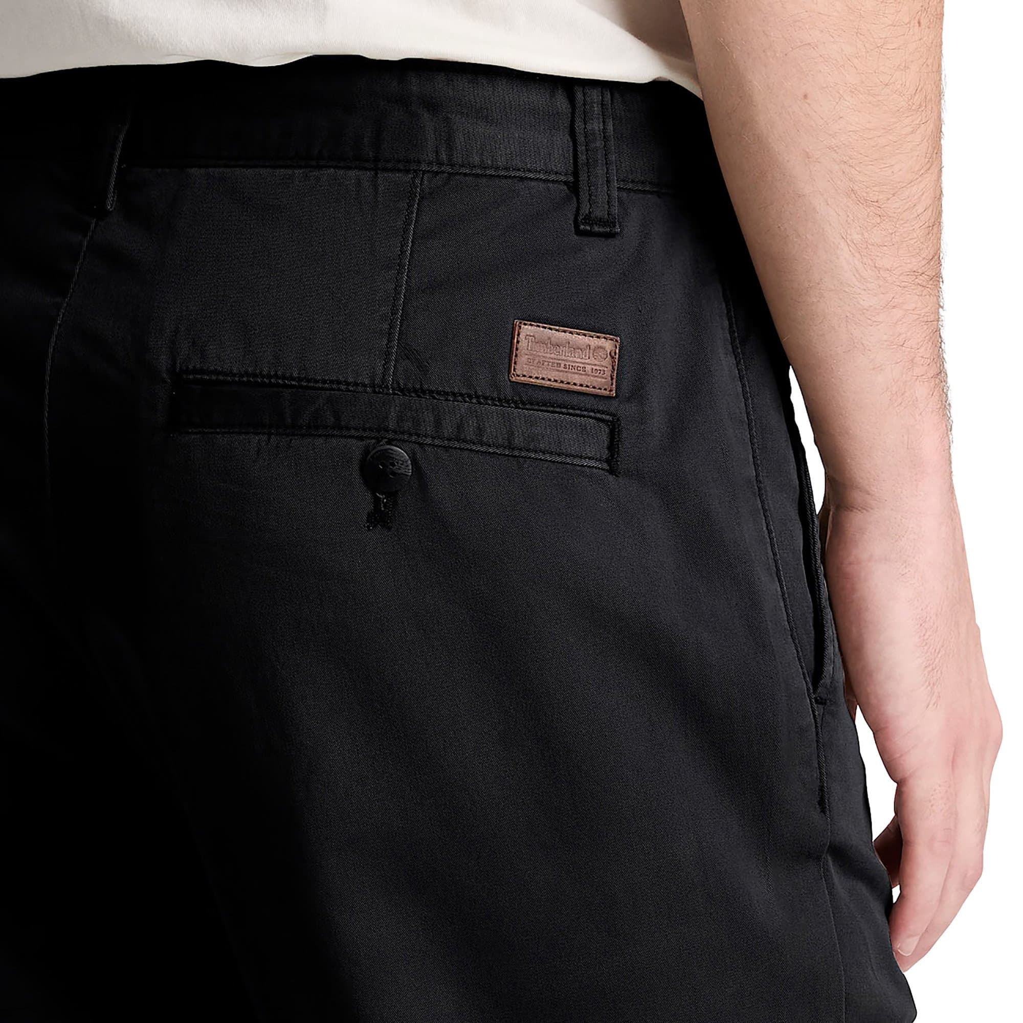 Timberland Timberland Claremont Twill Chino Pants (Straight) Erkek Siyah - 4