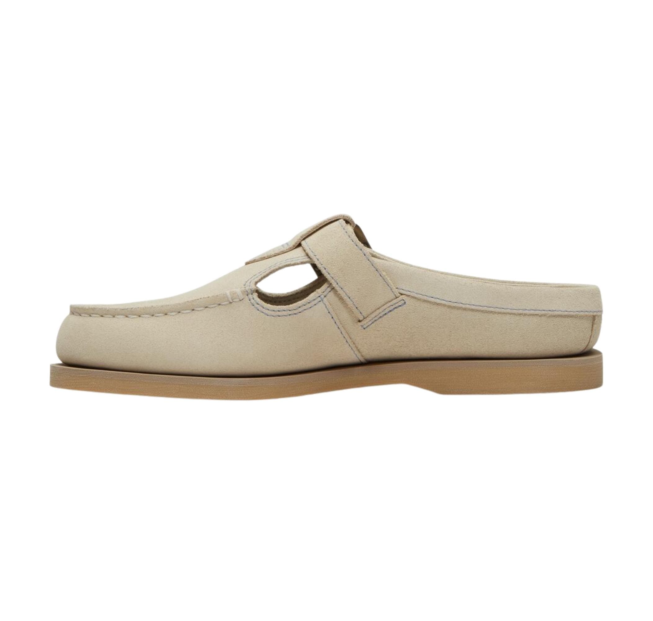 Timberland Timberland Classıc Boat Clog Shoe Kadın Terlik Bej - 5