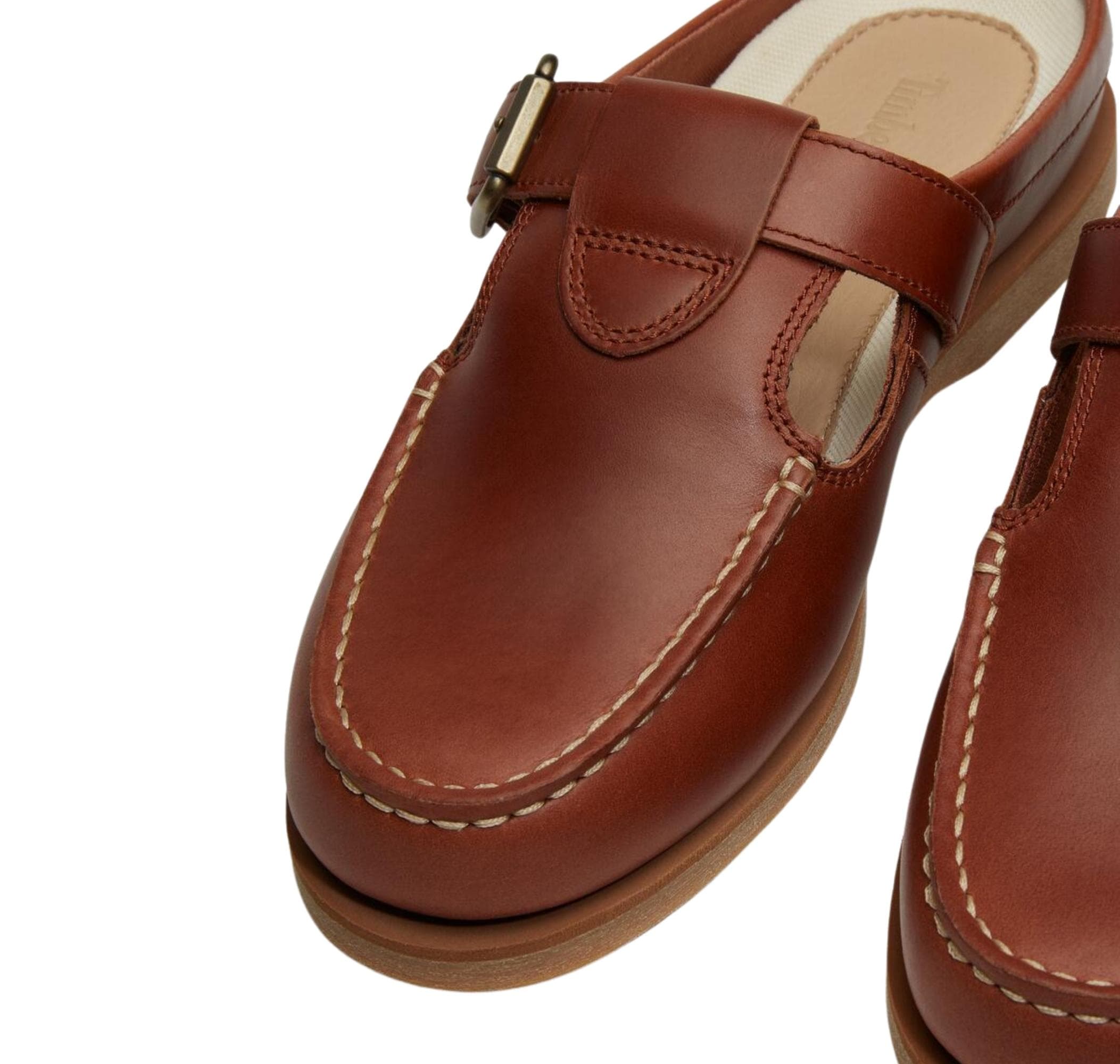 Timberland Timberland Classıc Boat Clog Shoe Kadın Terlik Kahve - 4