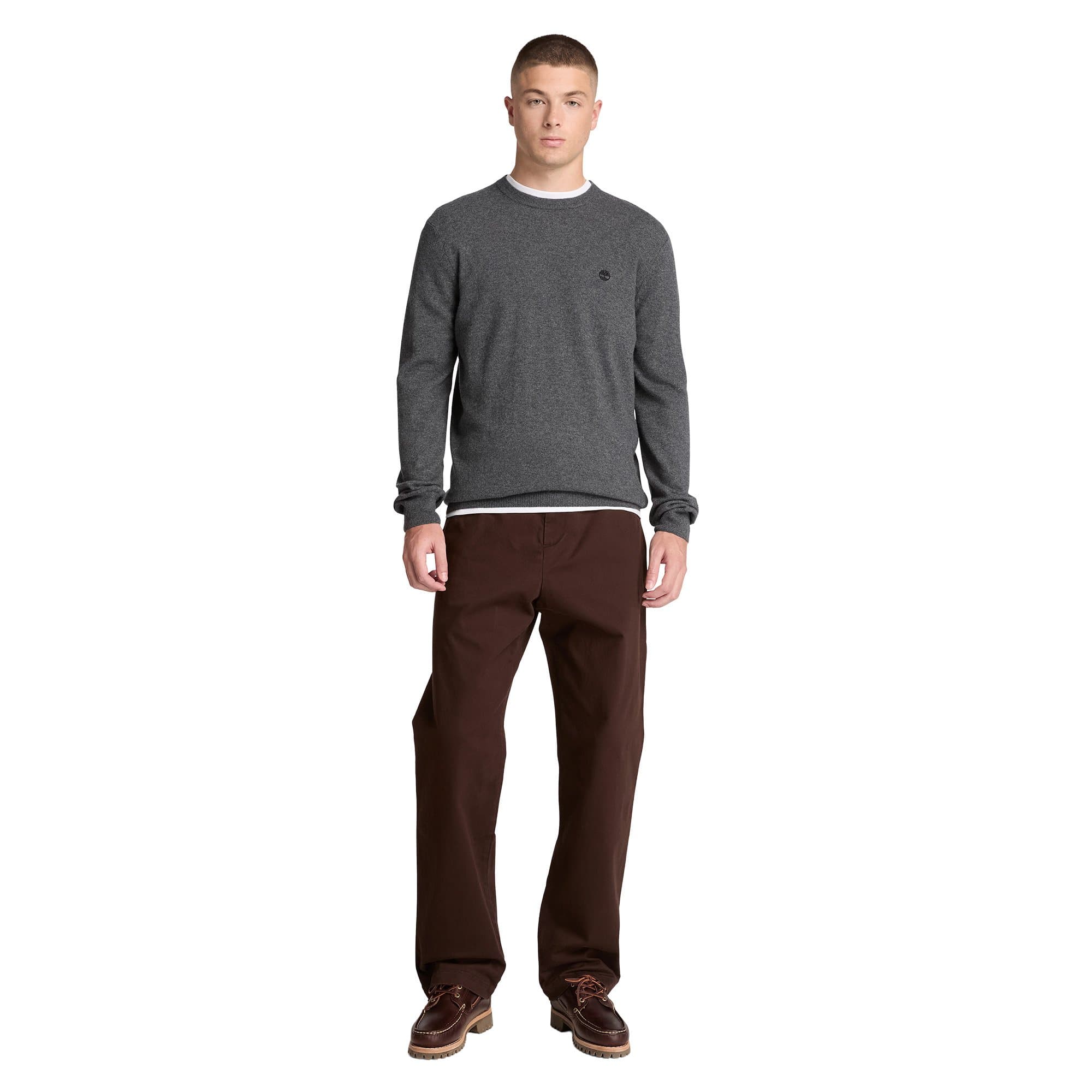Timberland Timberland Cohas Brook Merino Crew Neck Sweater Erkek Sweatshirt - 3