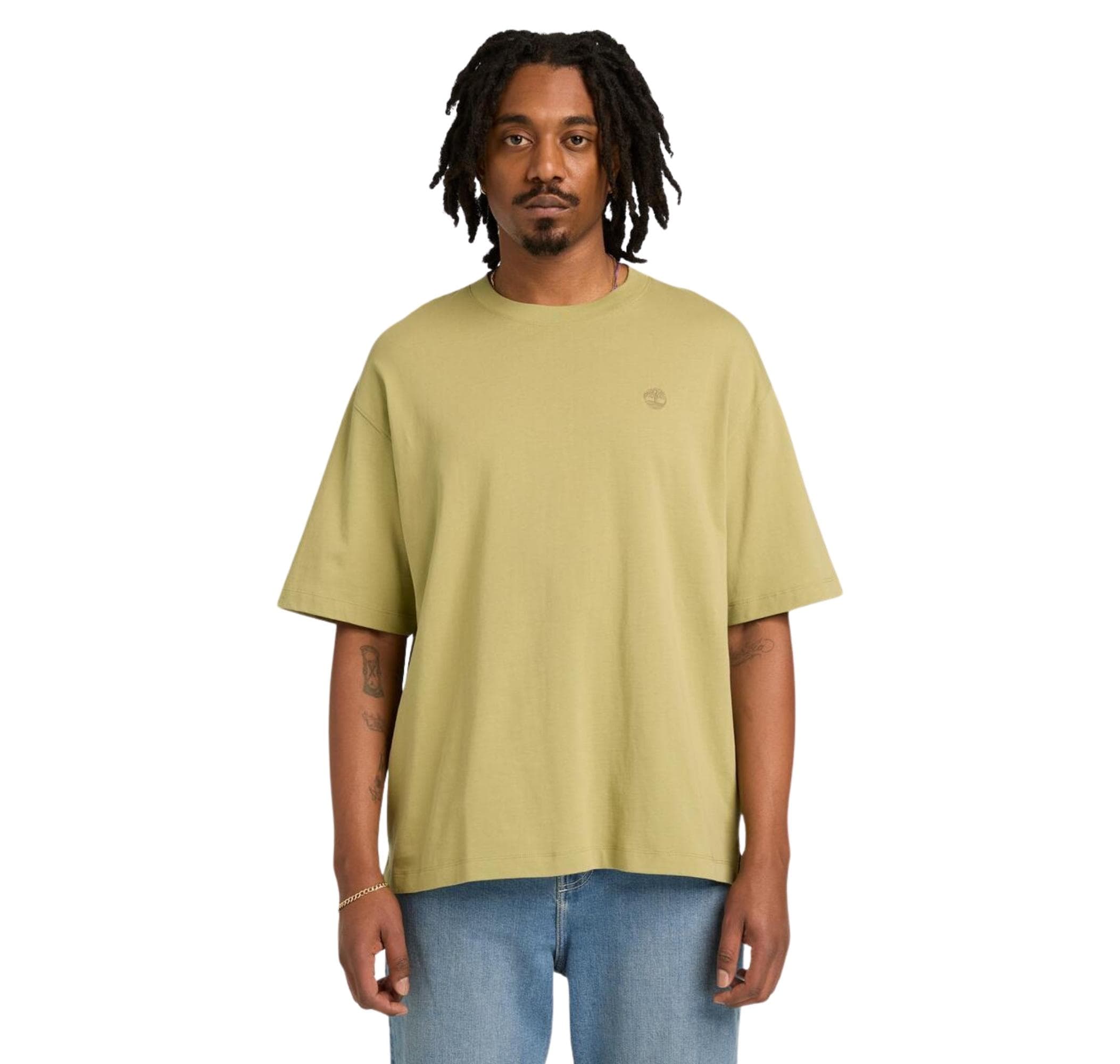 Timberland Timberland Dunstan Rıver Short Sleeve Tee Erkek T-Shirt Yeşil