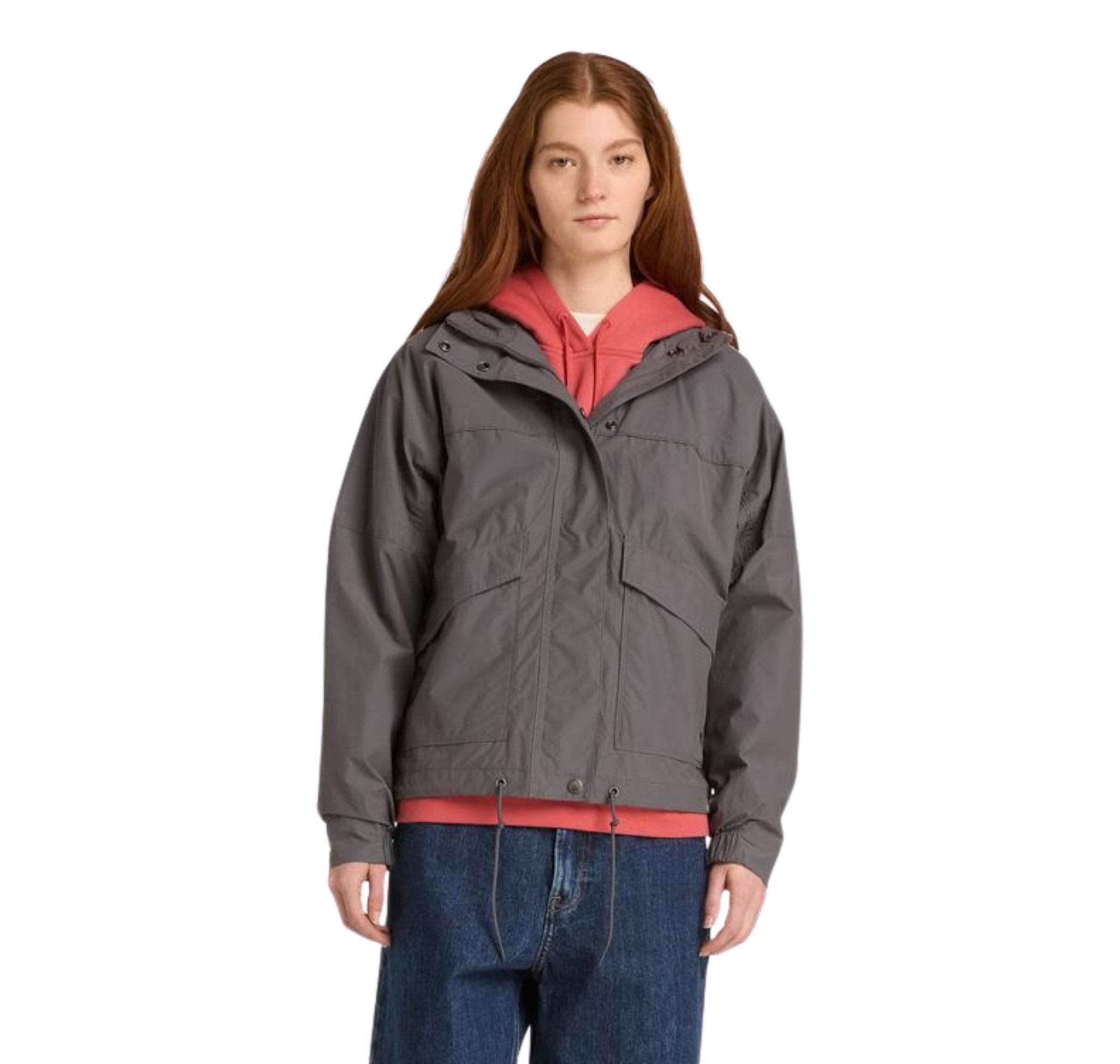 Timberland Timberland Durable Water Repellent Jacket Kadın Ceket Gri