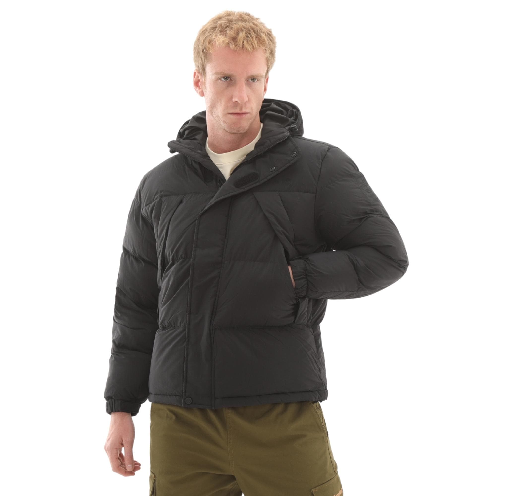 Timberland Timberland Durable Water Repellent Puffer Jacket Erkek Mont Siyah - 2