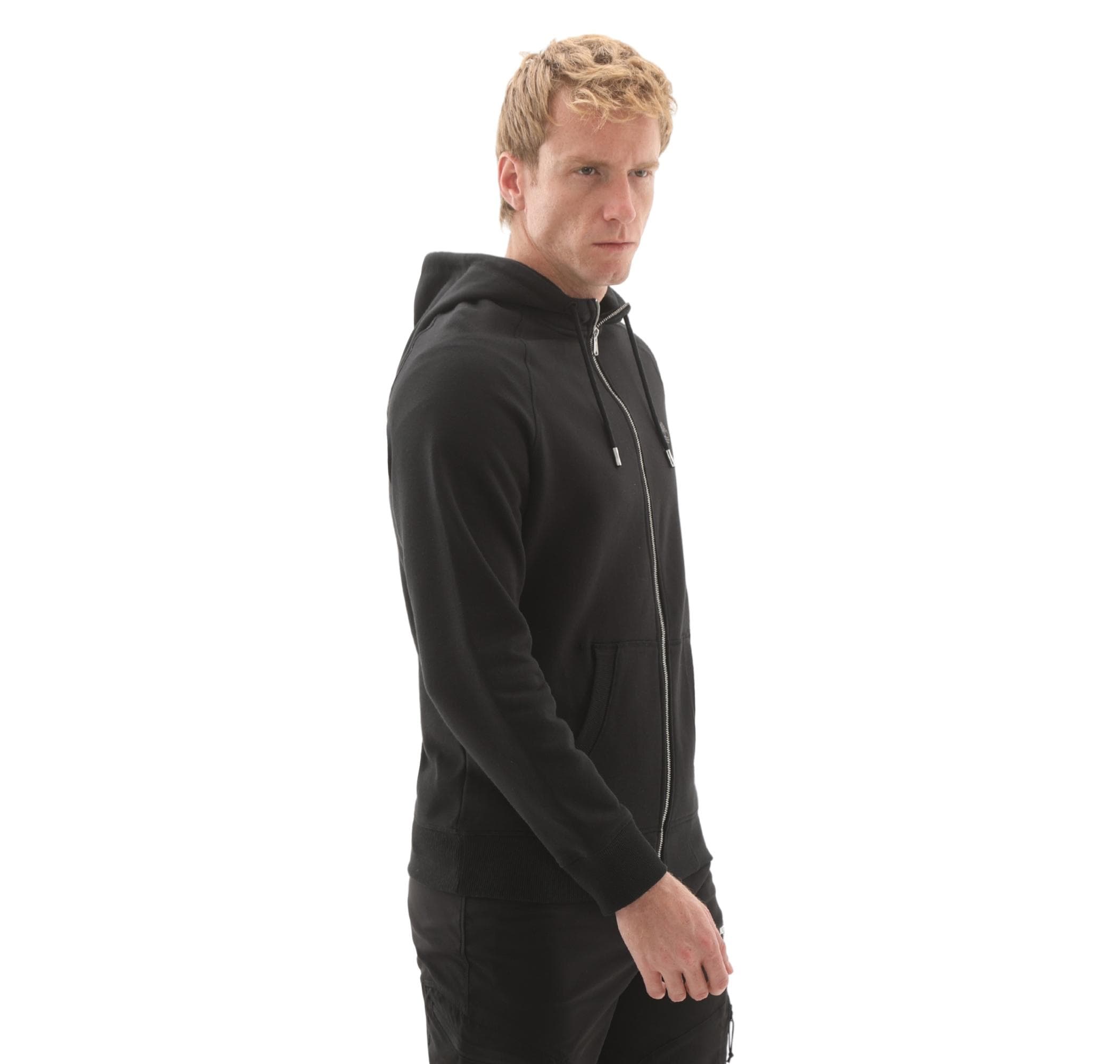 Timberland Timberland Exeter Rıver Brushed Back Full Zip Hoodi Erkek Ceket Siyah - 3