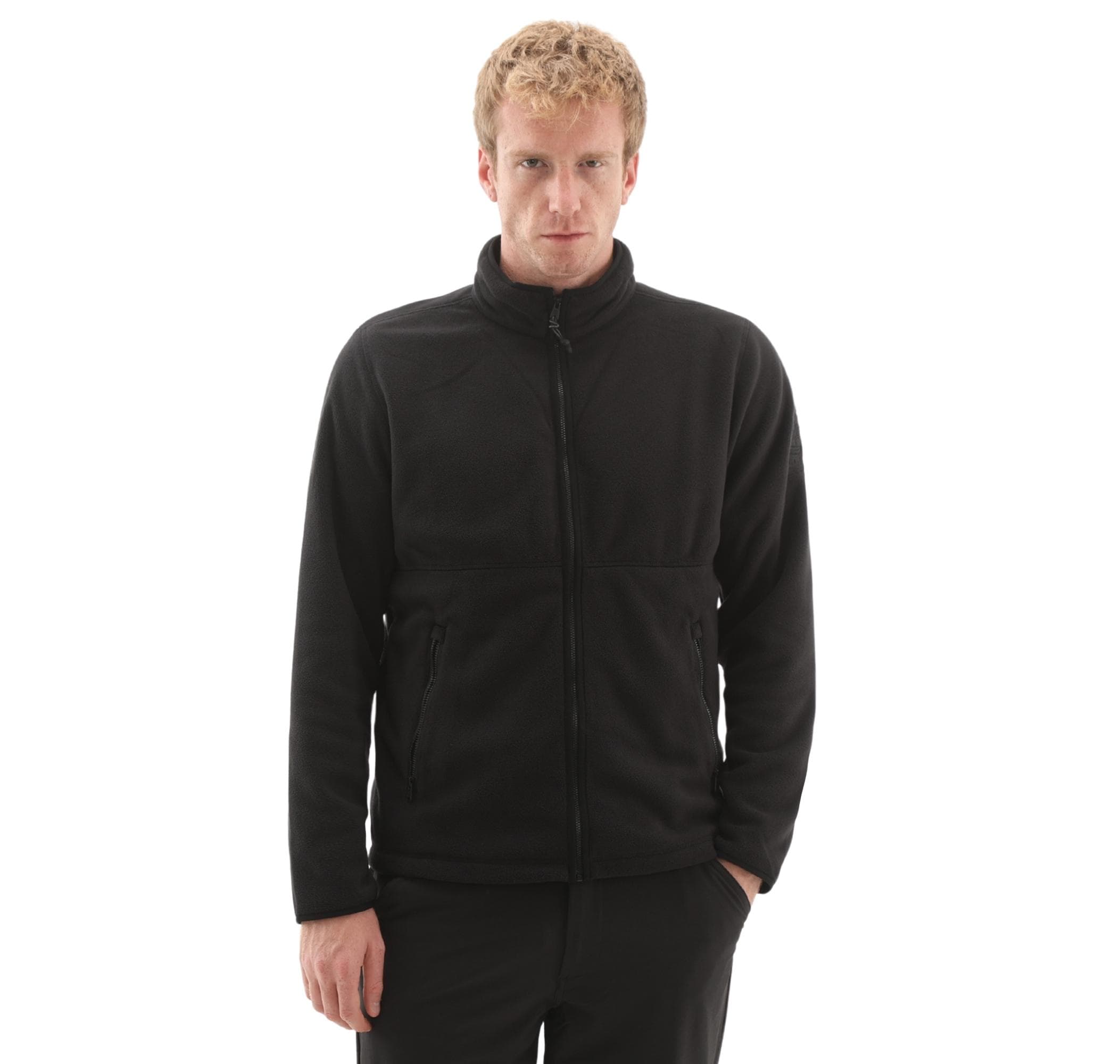 Timberland Timberland Full Zip Polar Fleece Erkek Ceket Siyah