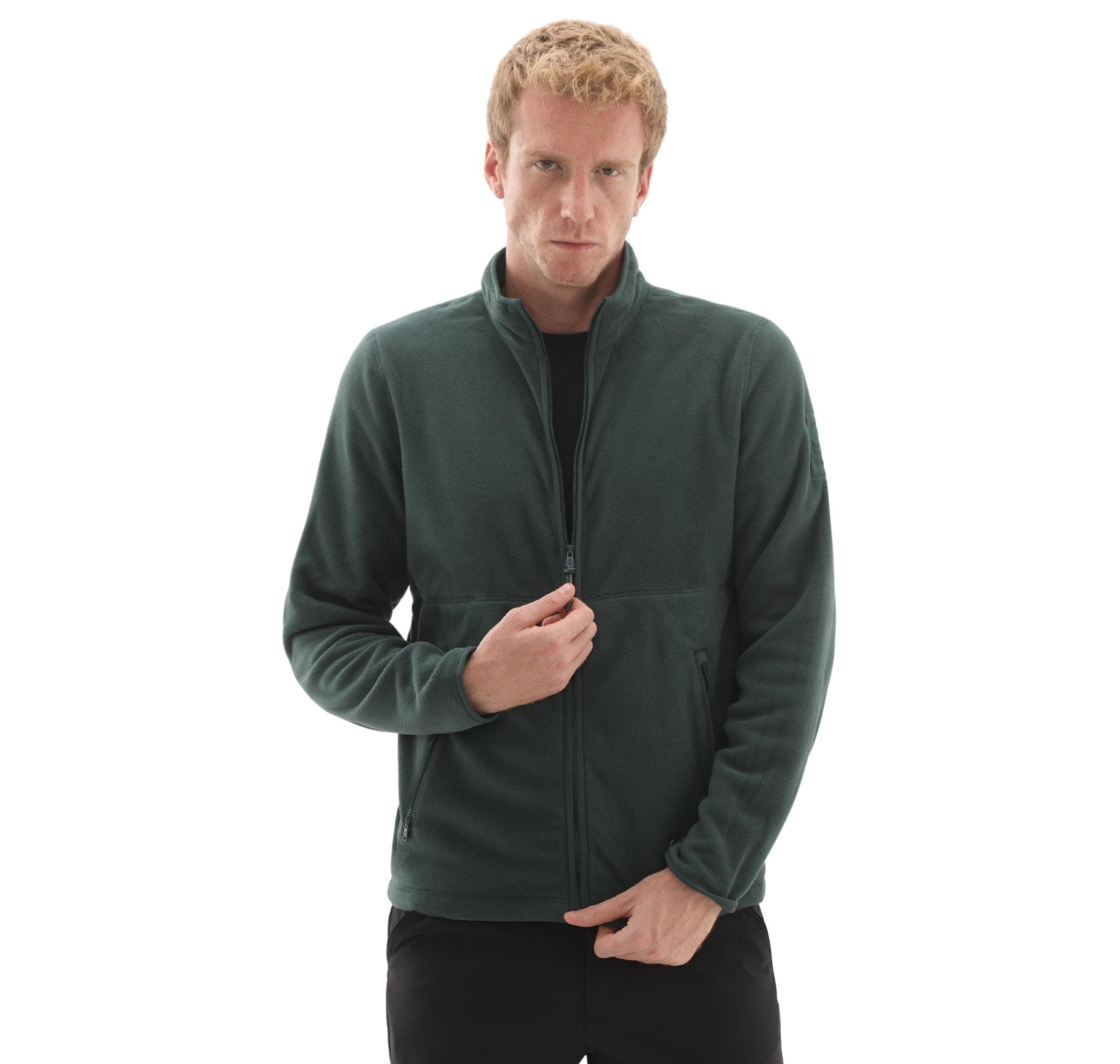 Timberland Timberland Full Zip Polar Fleece Erkek Ceket Yeşil - 2
