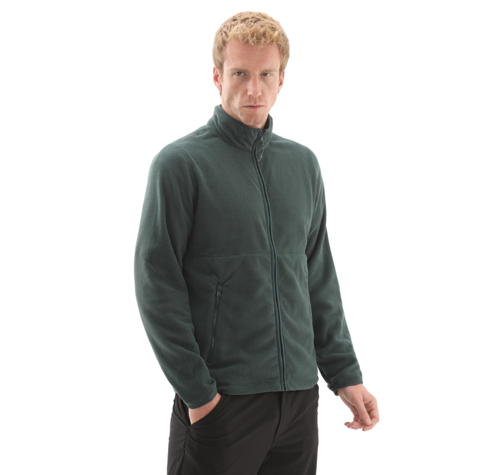 Timberland Timberland Full Zip Polar Fleece Erkek Ceket Yeşil - 4