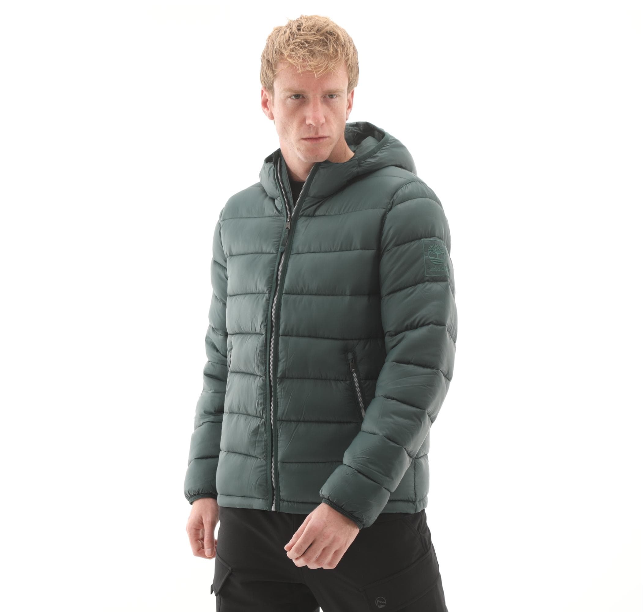 Timberland Timberland Garfıeld Durable Water Repellent Puffer Erkek Mont Mavi - 2