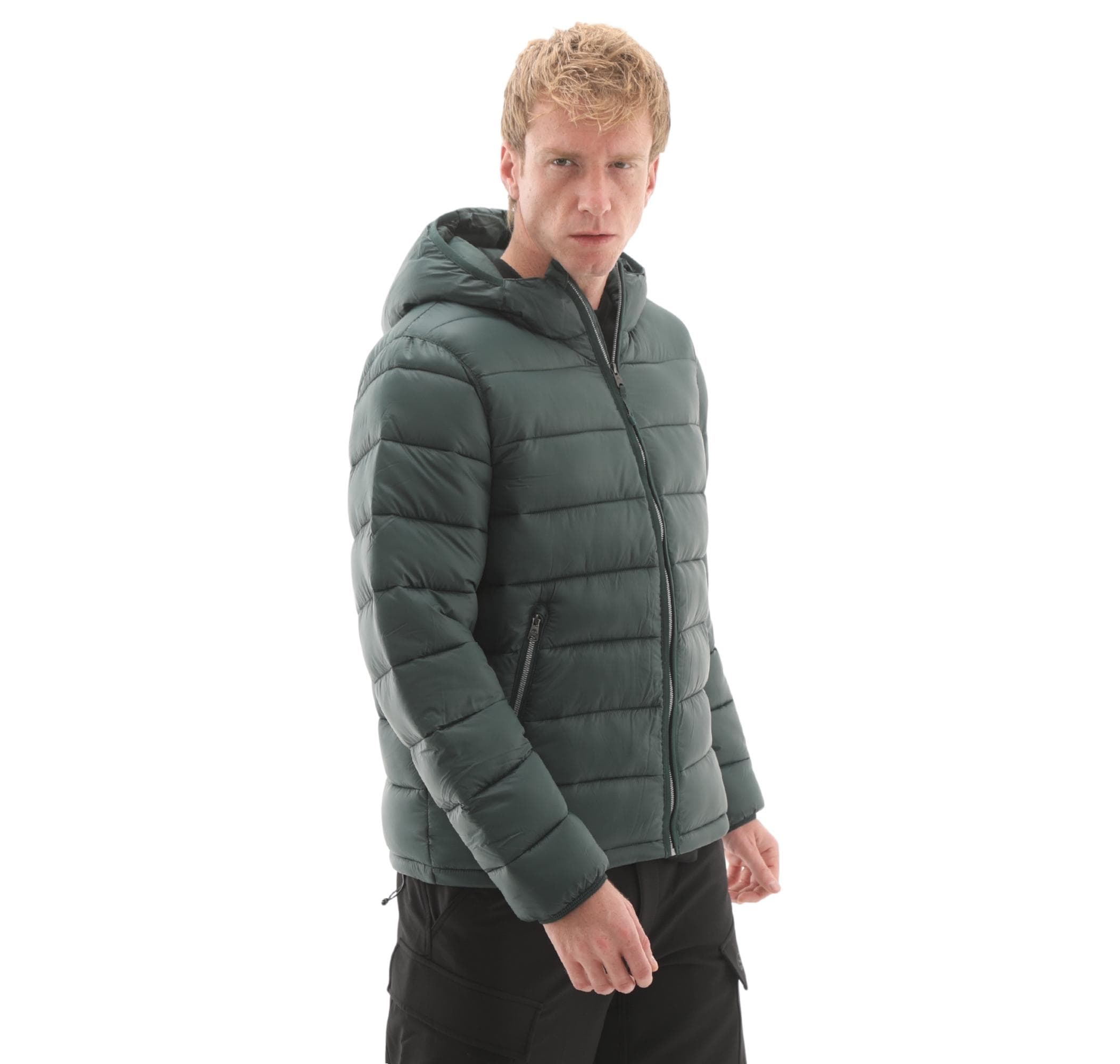 Timberland Timberland Garfıeld Durable Water Repellent Puffer Erkek Mont Mavi - 3