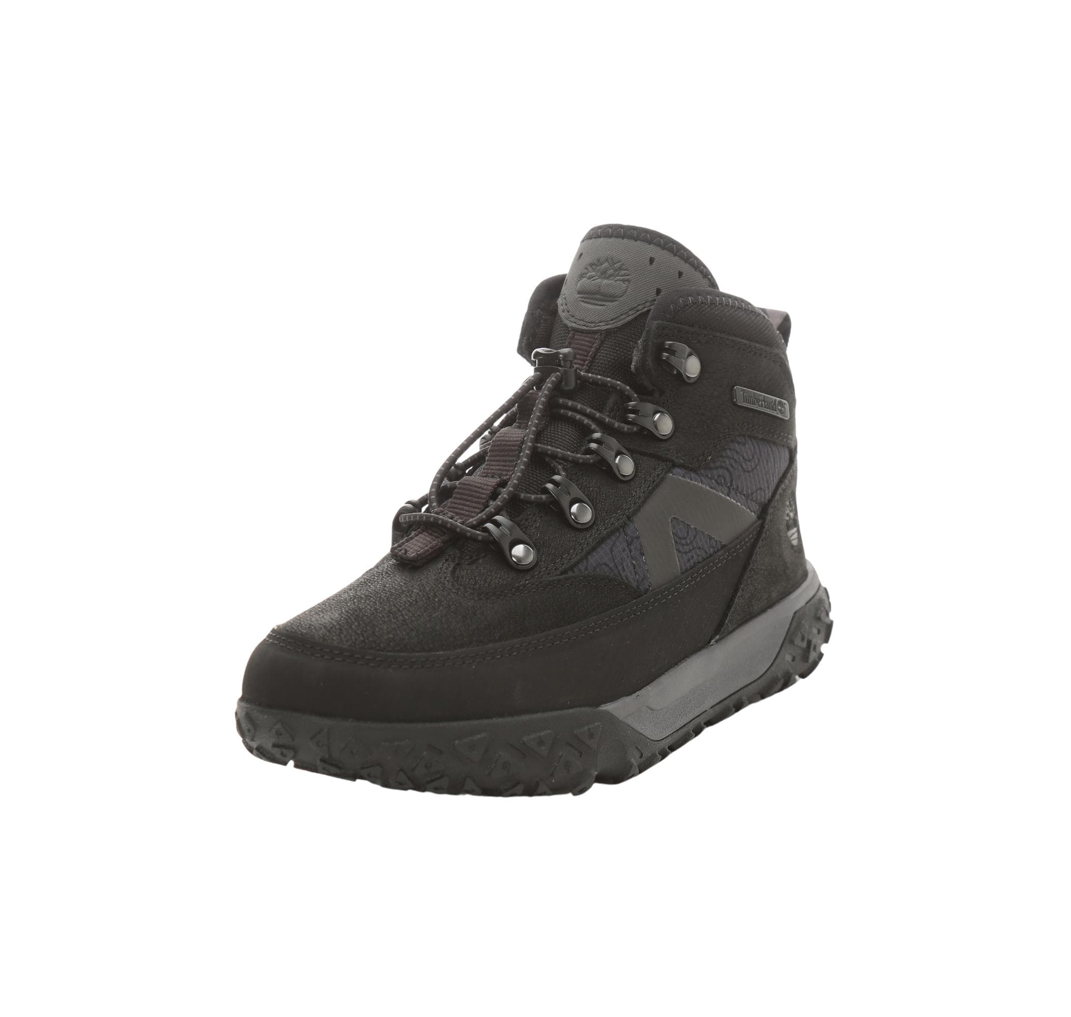 Timberland Timberland Greenstride Motion 6 Mıd Bungee Waterpro Çocuk Bot Ve Çizme Siyah - 3