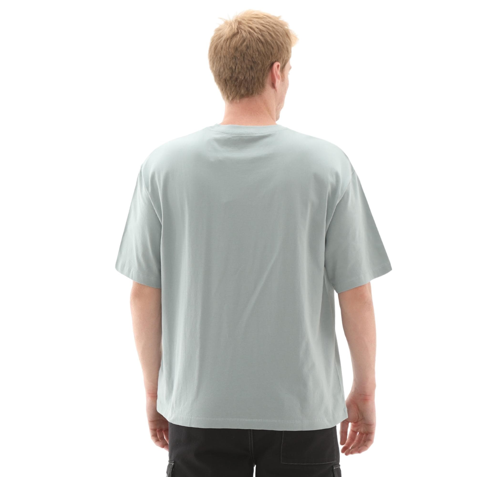 Timberland Timberland Hampthon Tonal Stack Logo Tee Erkek T-Shirt Açık Mavi - 4
