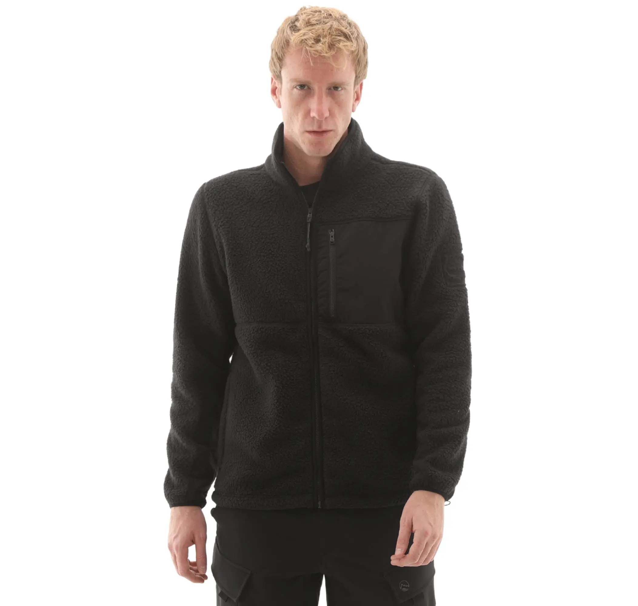 Timberland Timberland High Pile Fleece Jacket Erkek Ceket Siyah