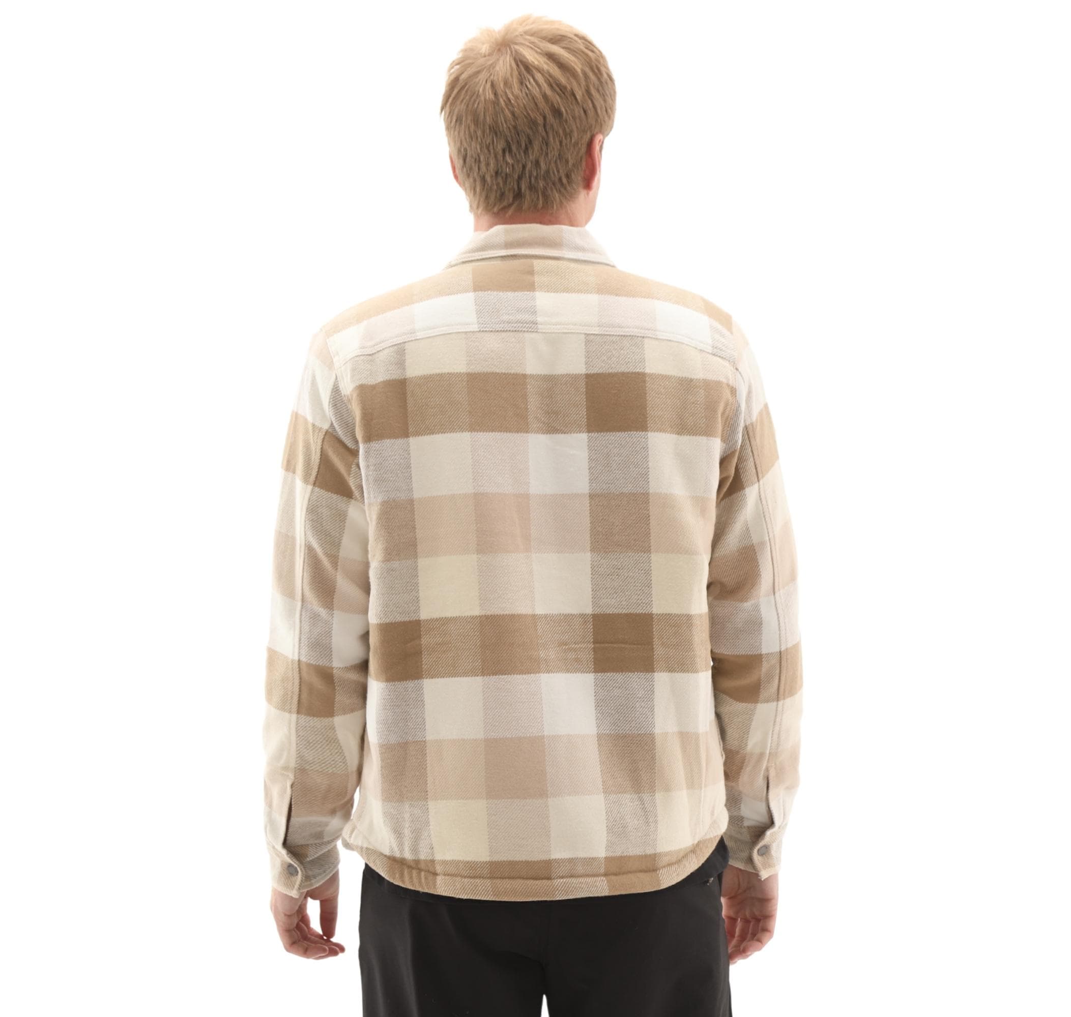 Timberland Timberland High Pile Lined Overshirt Erkek Ceket Krem - 5