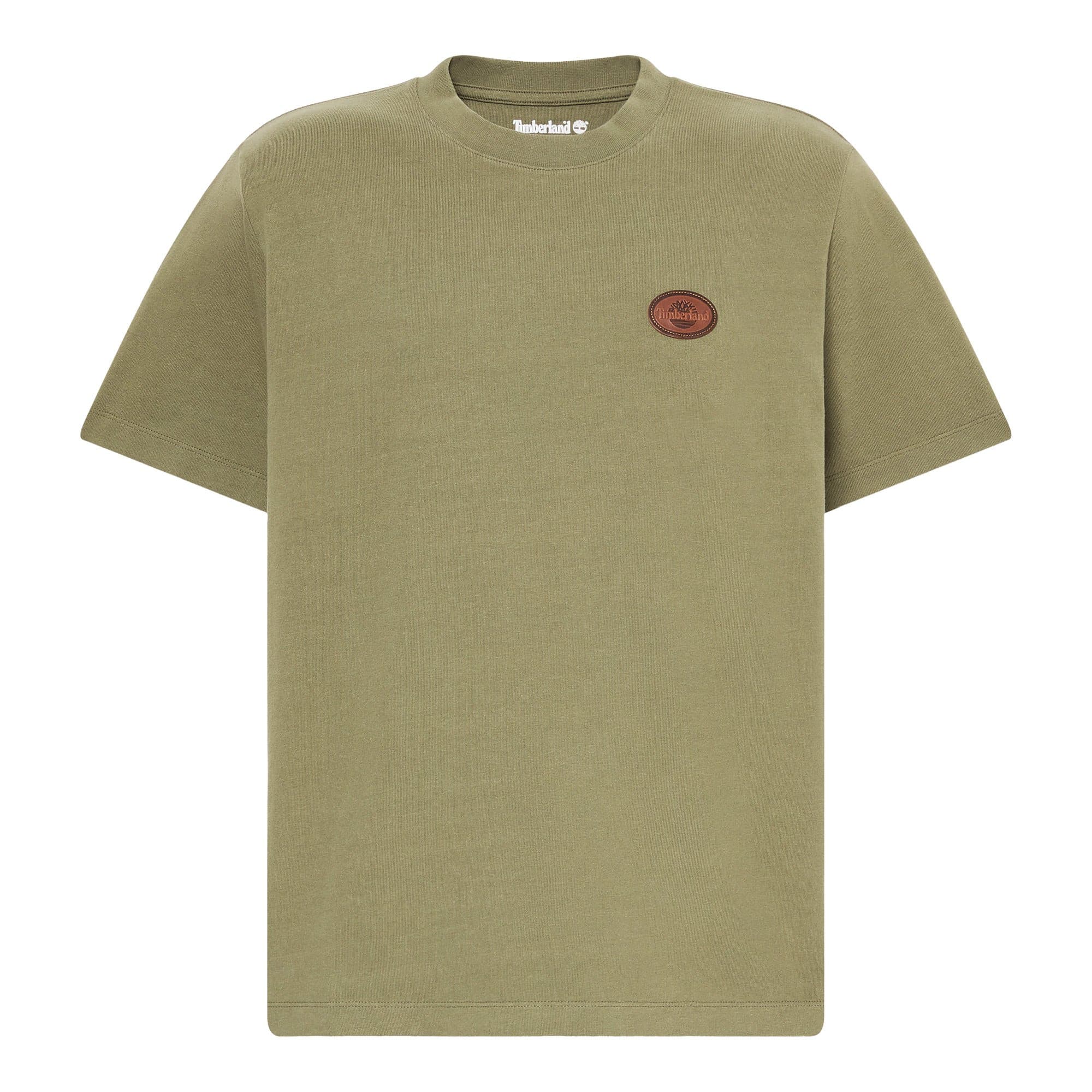 Timberland Timberland Leather Badge Hw Ss Tee Erkek T-Shirt