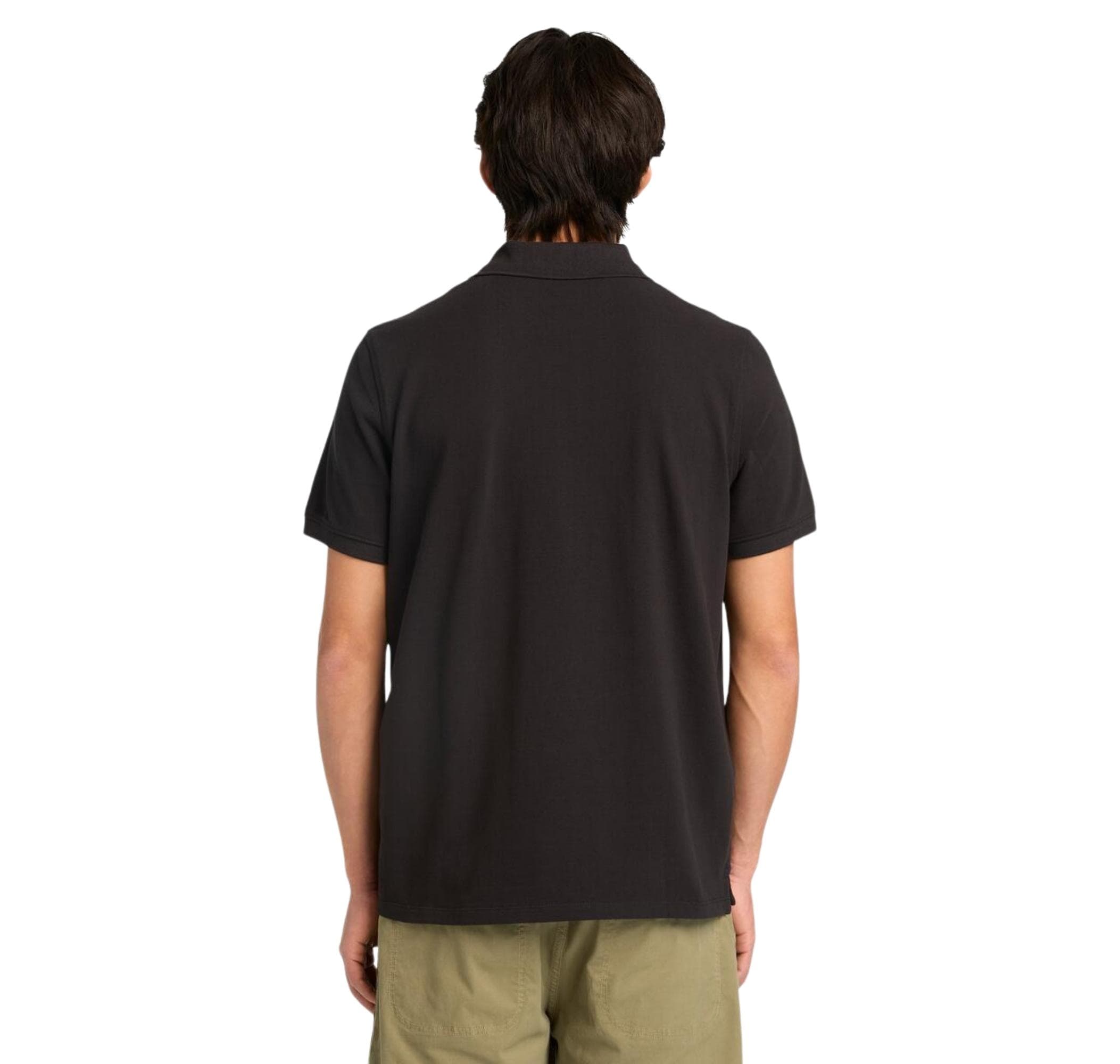 Timberland Timberland Mıllers Rıver Pique Short Sleeve Polo Erkek T-Shirt Siyah - 3