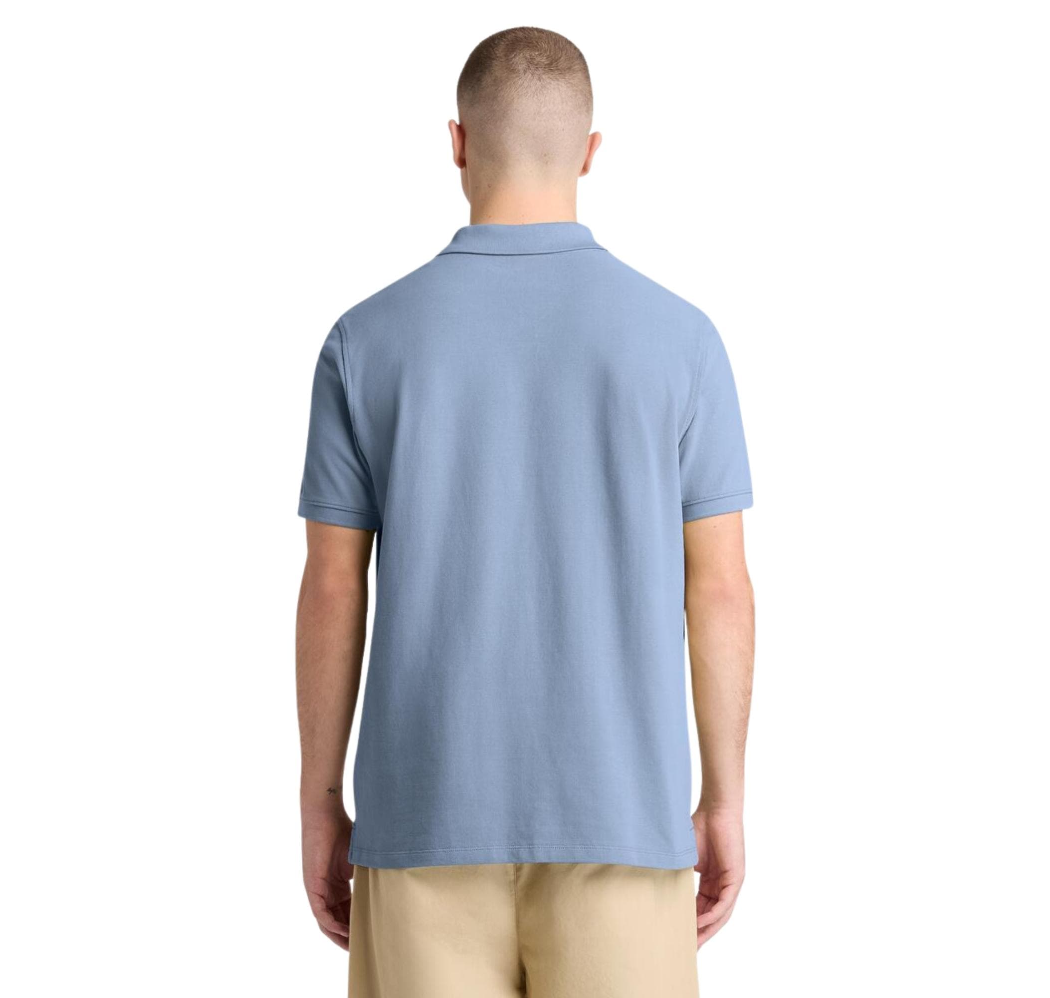 Timberland Timberland Mıllers Rıver Pique Short Sleeve Polo Erkek T-Shirt Mavi - 3