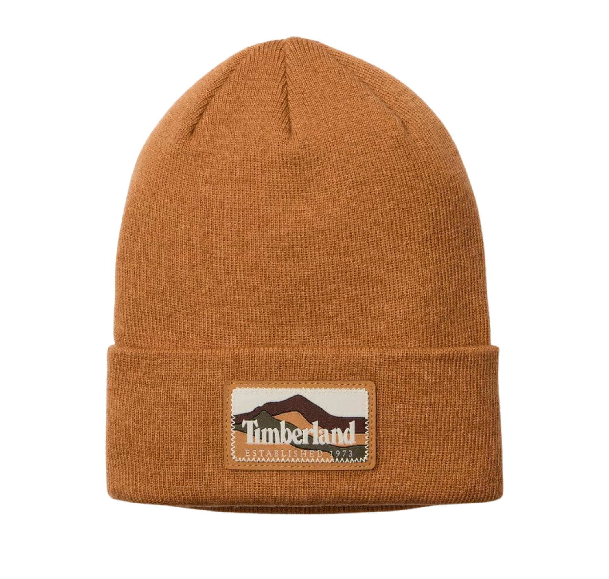 Timberland Timberland Mountain Patch Beanie Erkek Kahve