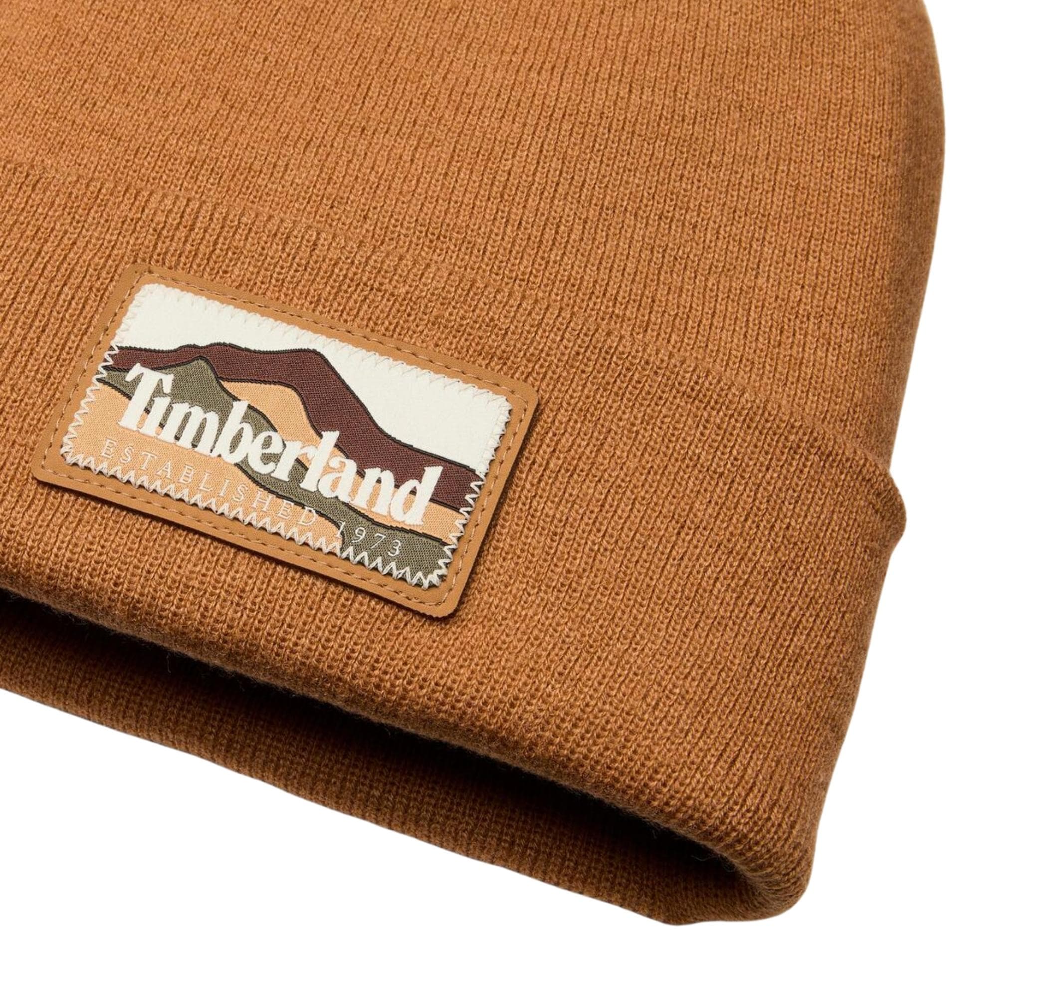 Timberland Timberland Mountain Patch Beanie Erkek Kahve - 2