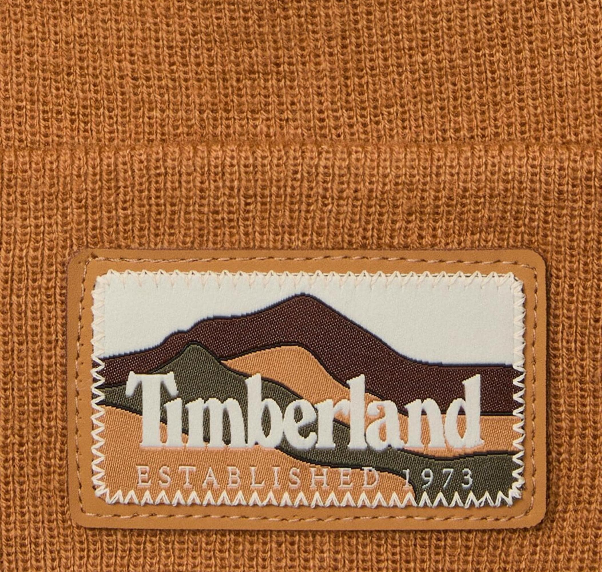 Timberland Timberland Mountain Patch Beanie Erkek Kahve - 3