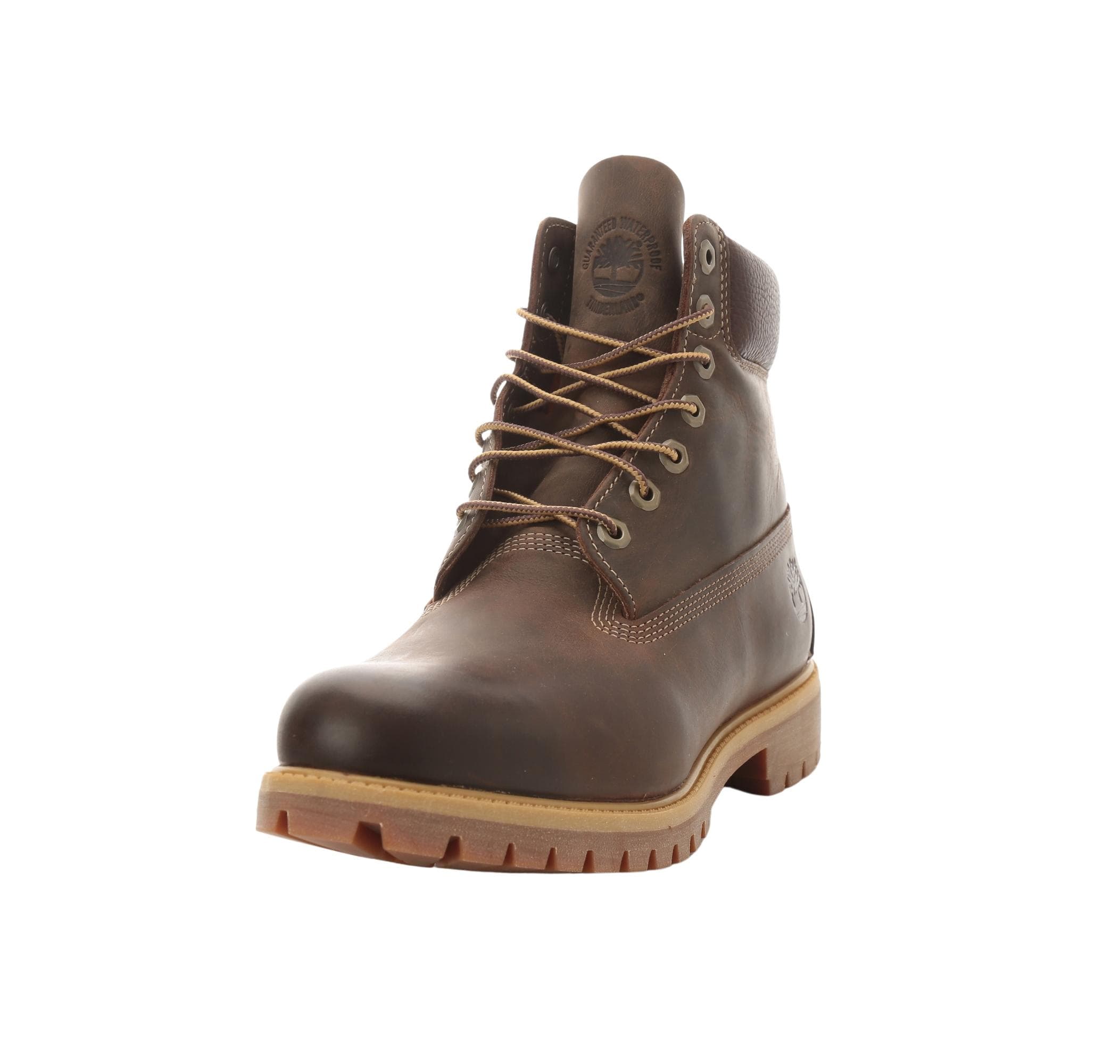 Timberland Timberland Premium 6 Inch Lace Up Waterp Erkek Bot Ve Çizme Kahve - 3