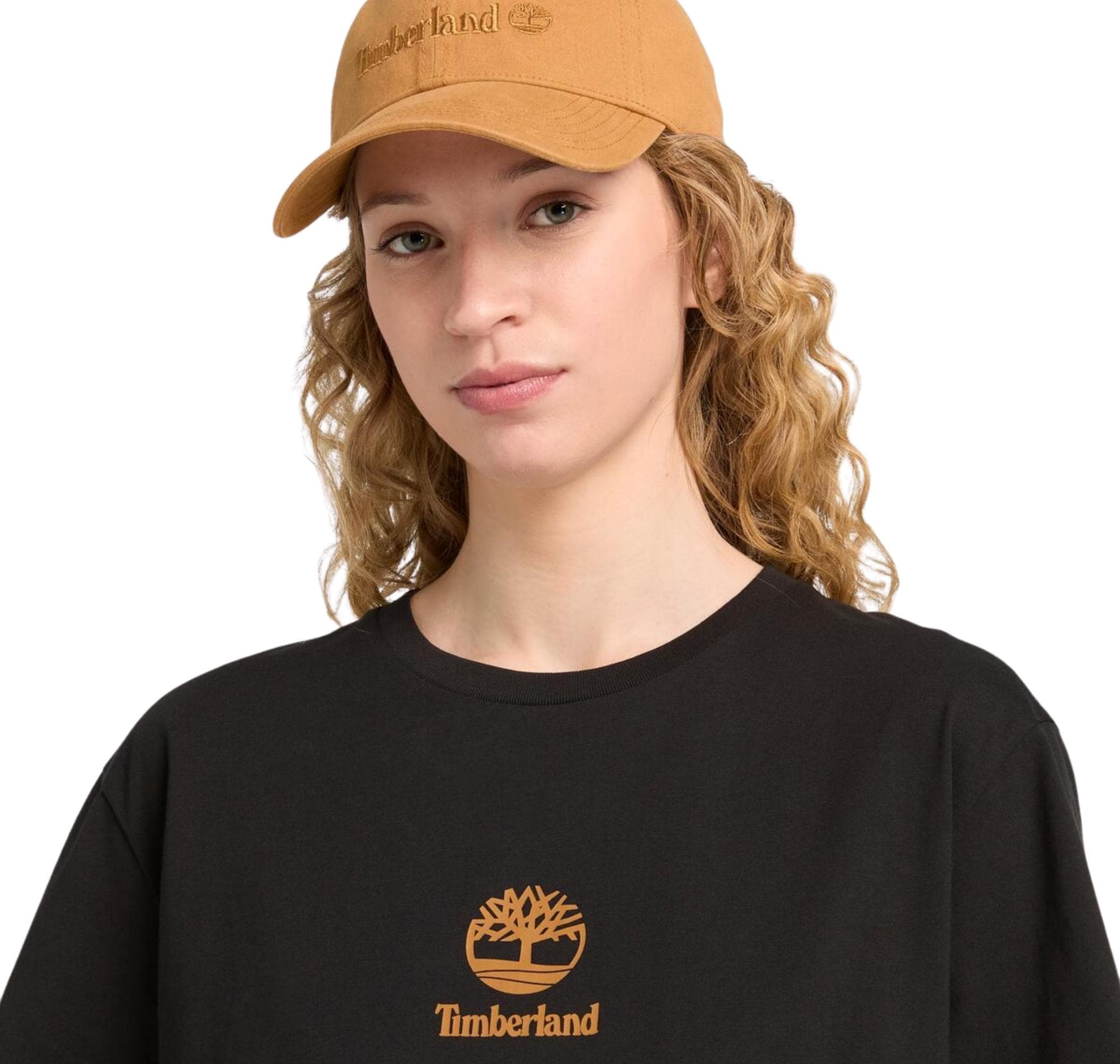 Timberland Timberland Print Stack Logo Short Sleeve Tee Erkek T-Shirt Siyah - 4