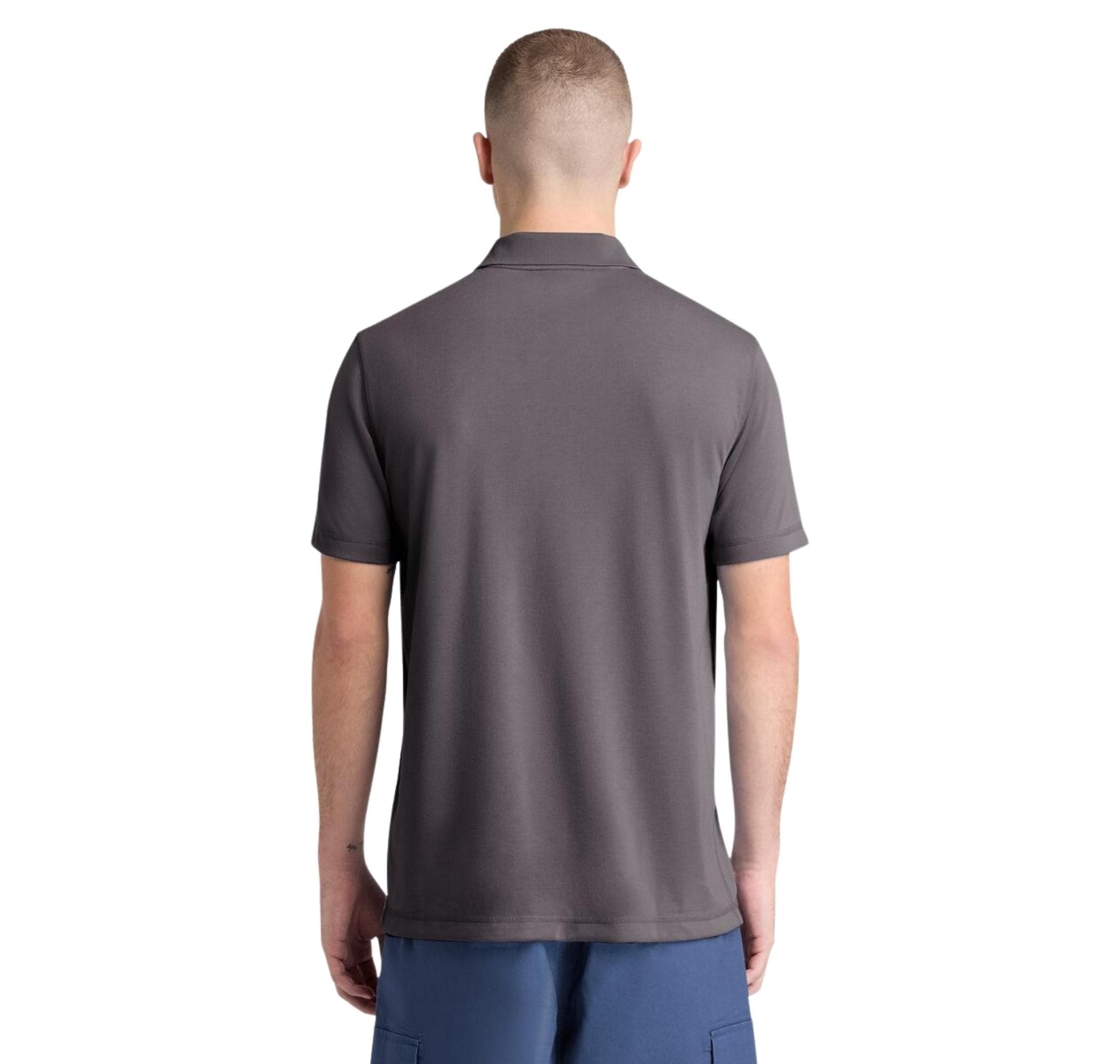 Timberland Timberland Quıck-Dry Short Sleeve Polo Erkek T-Shirt Gri - 3