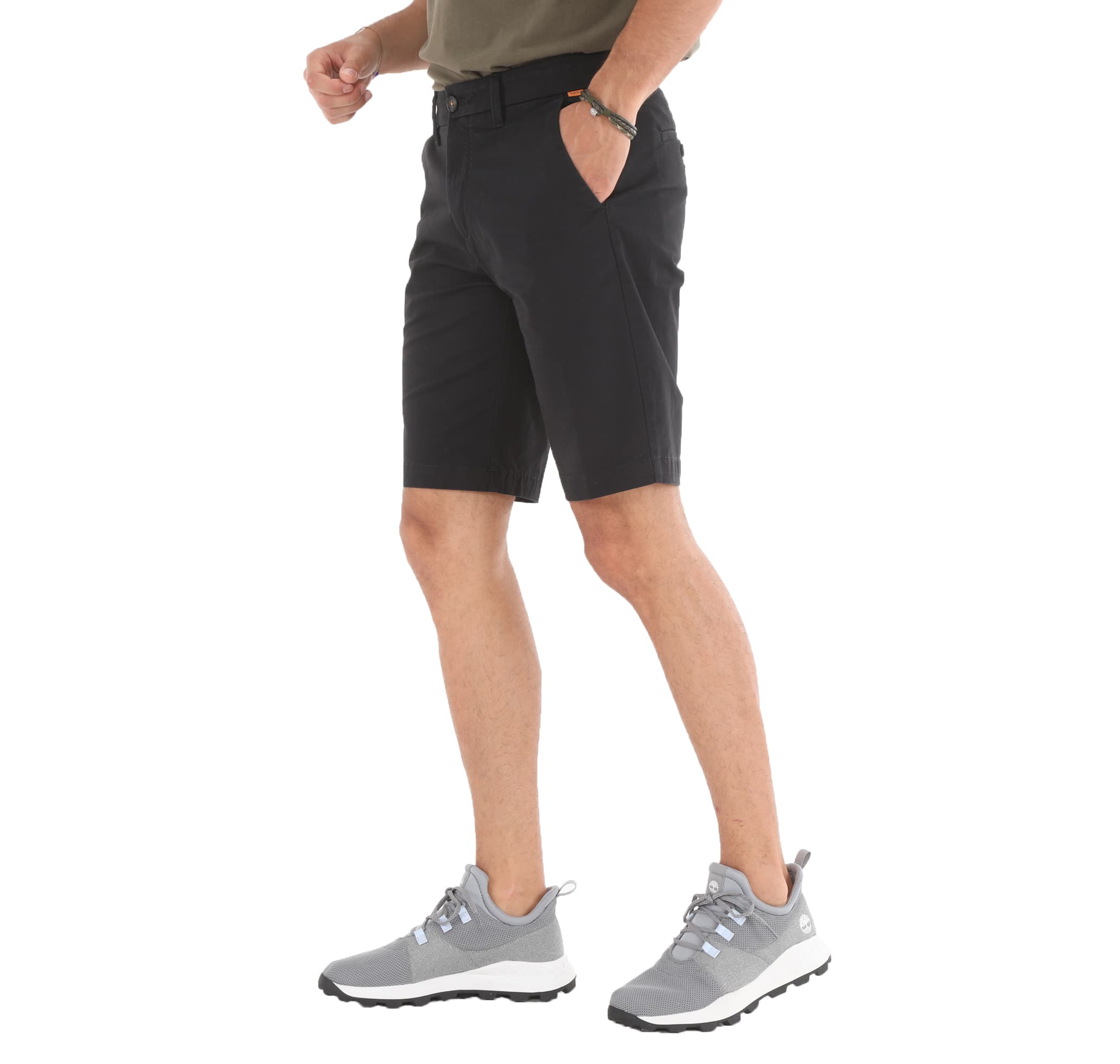 Timberland Timberland Squam Lake Stretch Twill Straight Chino Erkek Şort Ve Kapri Siyah - 3