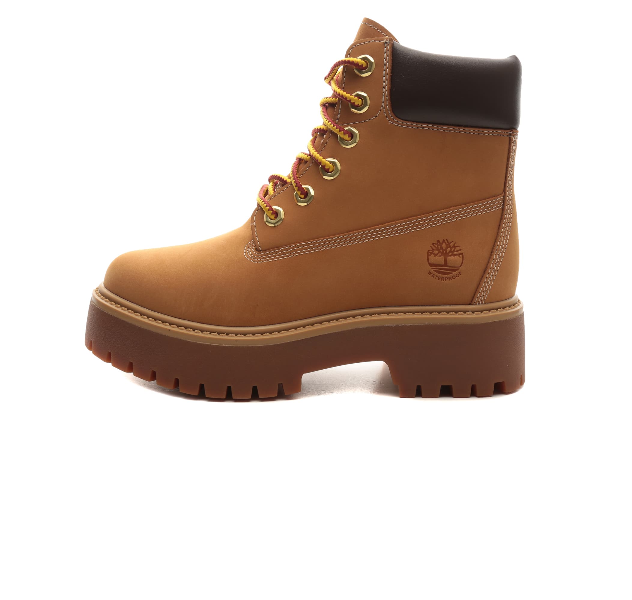 Timberland Timberland Stone Street 6 Inch Lace Up Waterproof B Kadın Bot Ve Çizme Sarı