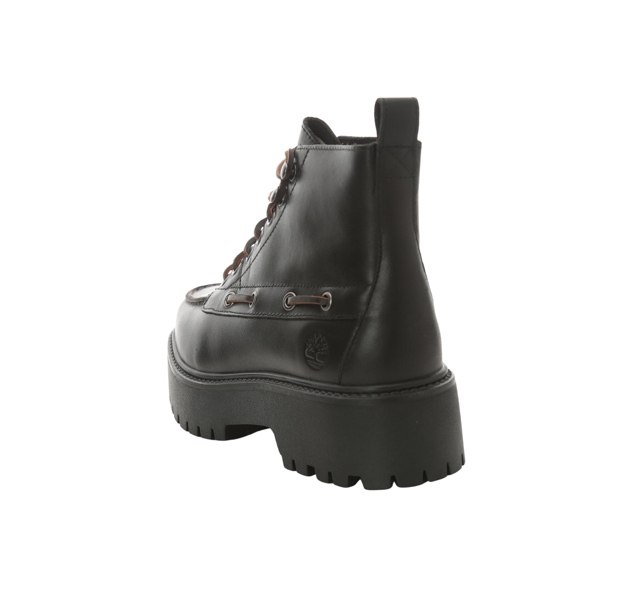 Timberland Timberland Stone Street Mıd Lace Up Boot Kadın Bot Ve Çizme Siyah - 2